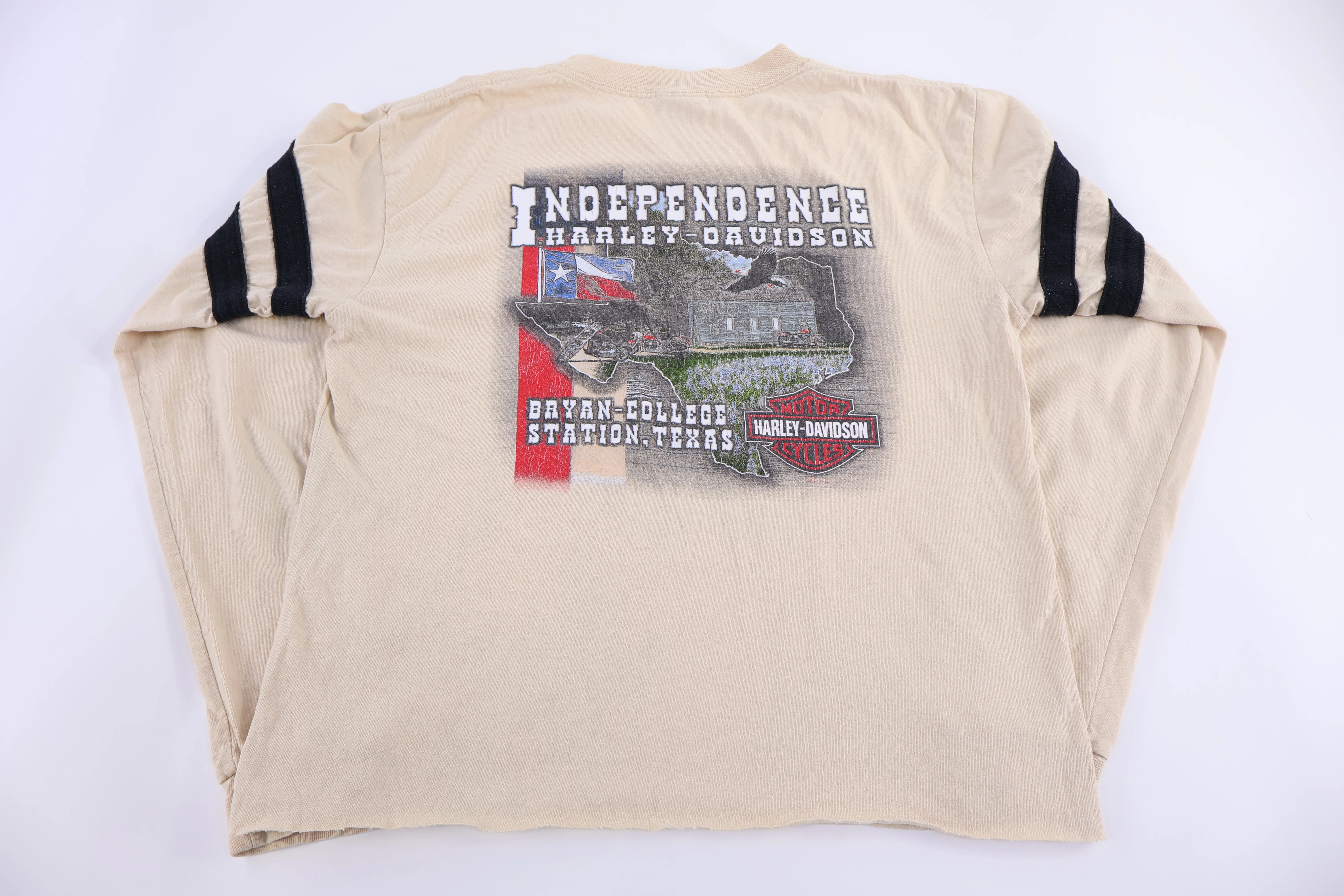 Harley Davidson Motorcycles Texas LS T-shirt - Image 2