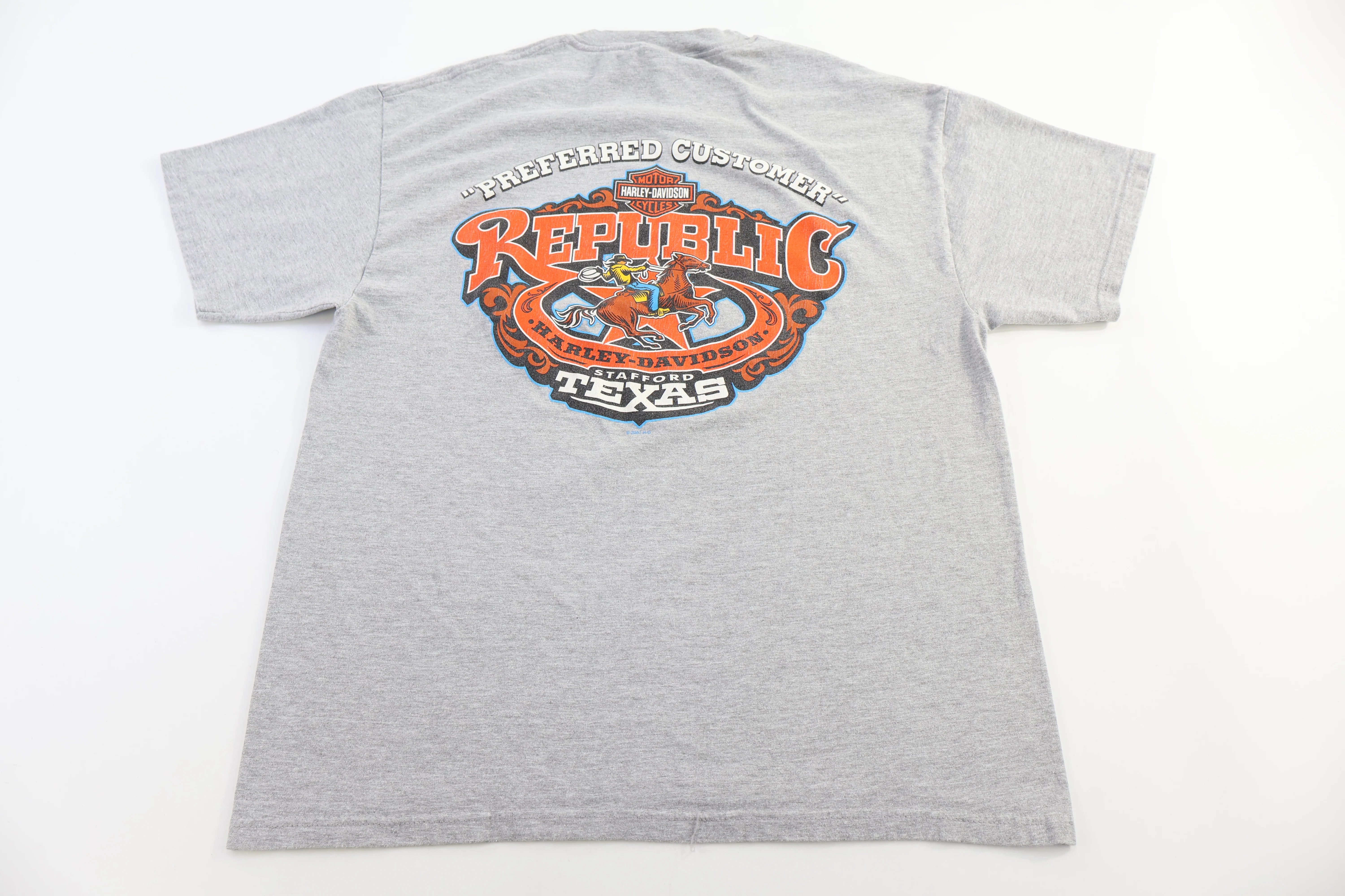Harley Davidson Motorcycles Texas T-shirt - Image 2