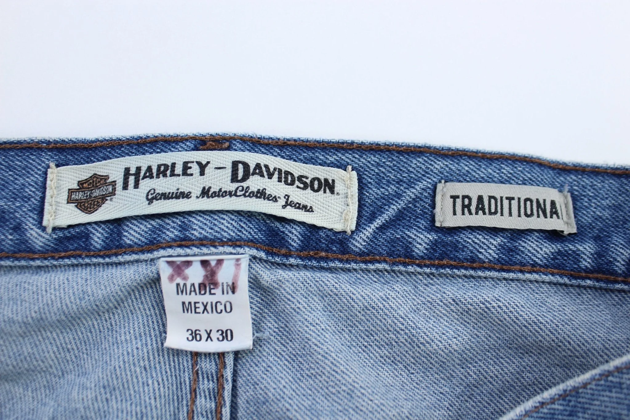 Harley Davidson Motorcycles Traditional Denim Jeans - Image 3