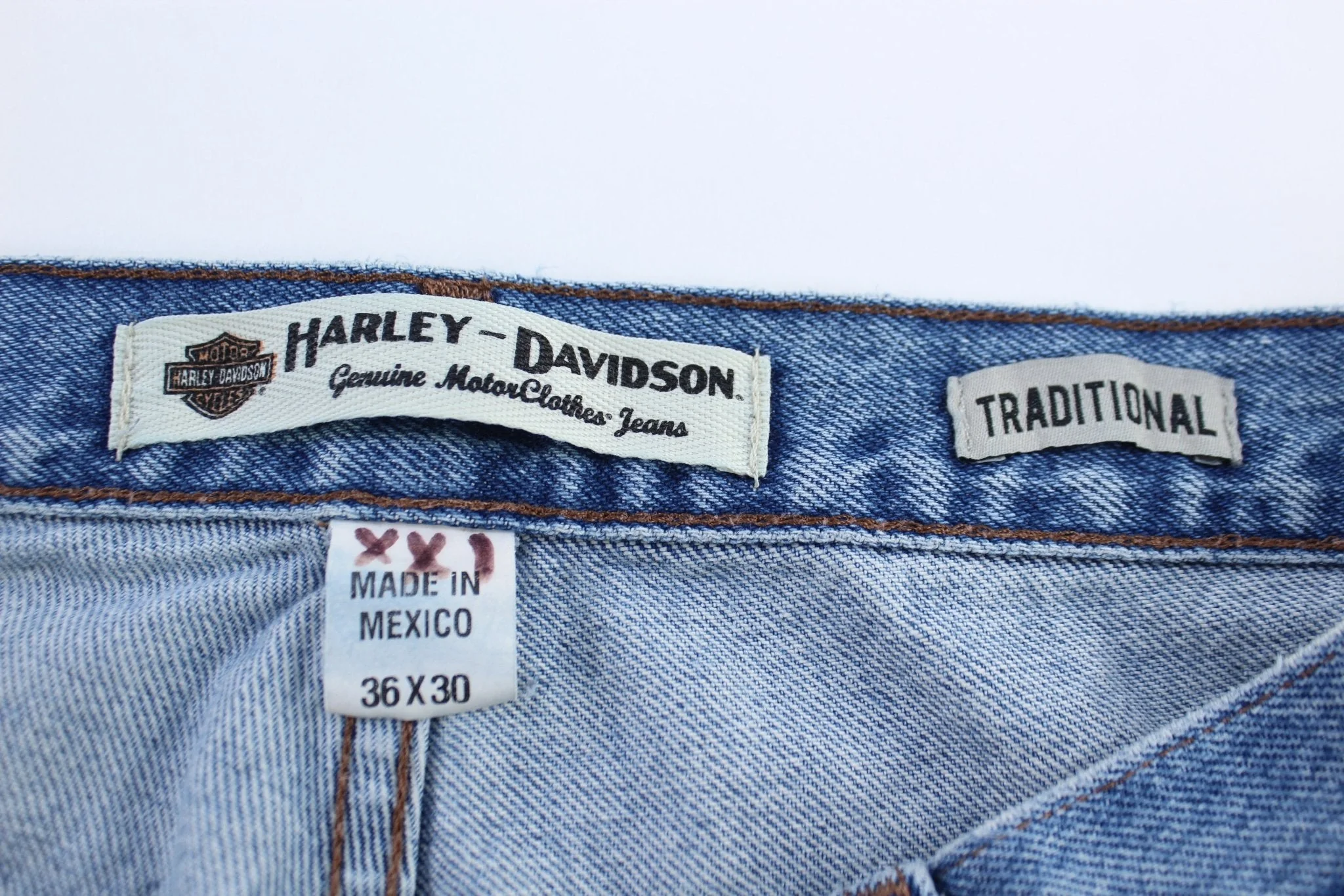 Harley Davidson Motorcycles Traditional Denim Jeans - Image 3