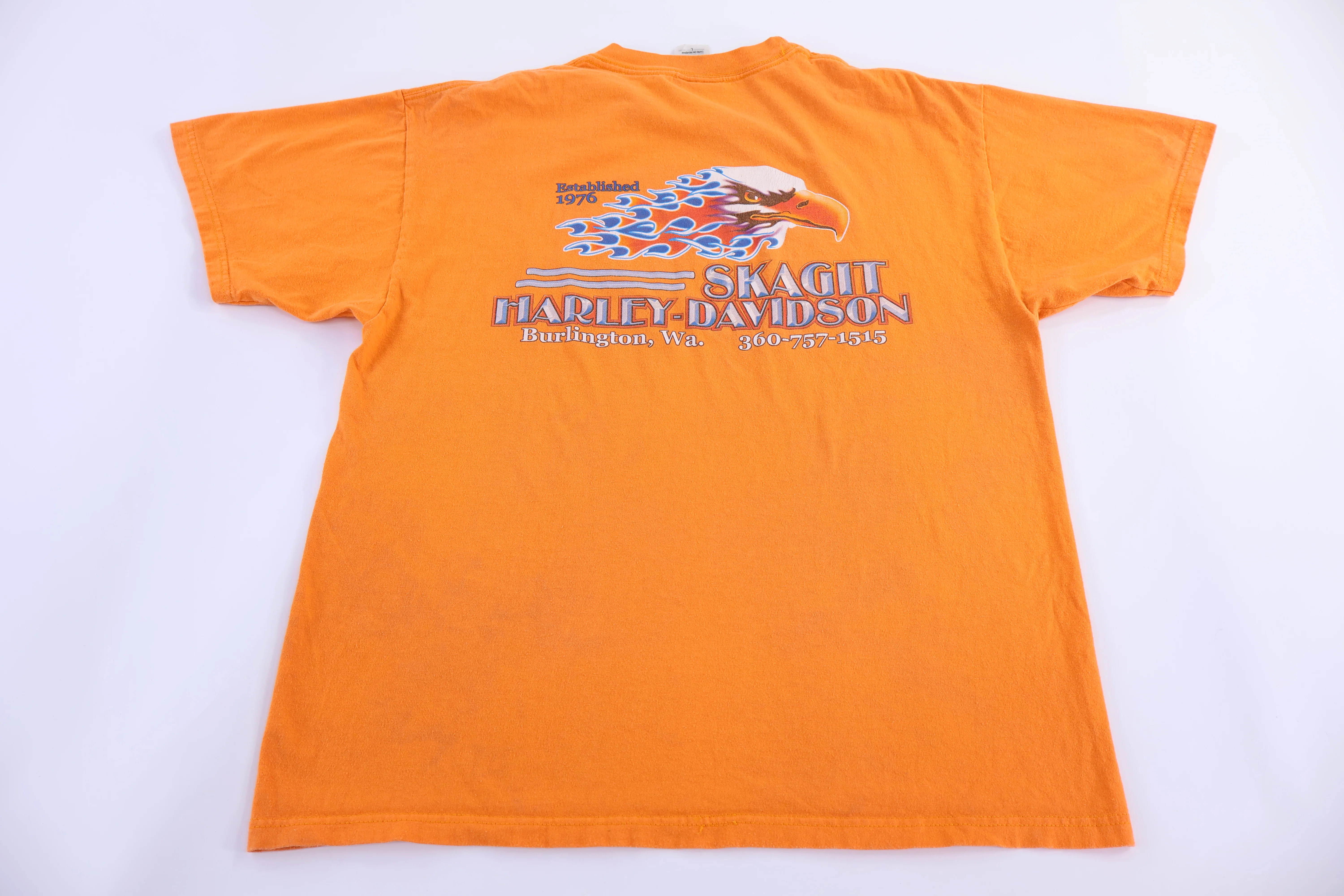 Harley Davidson Motorcycles Washington T-shirt - Image 2