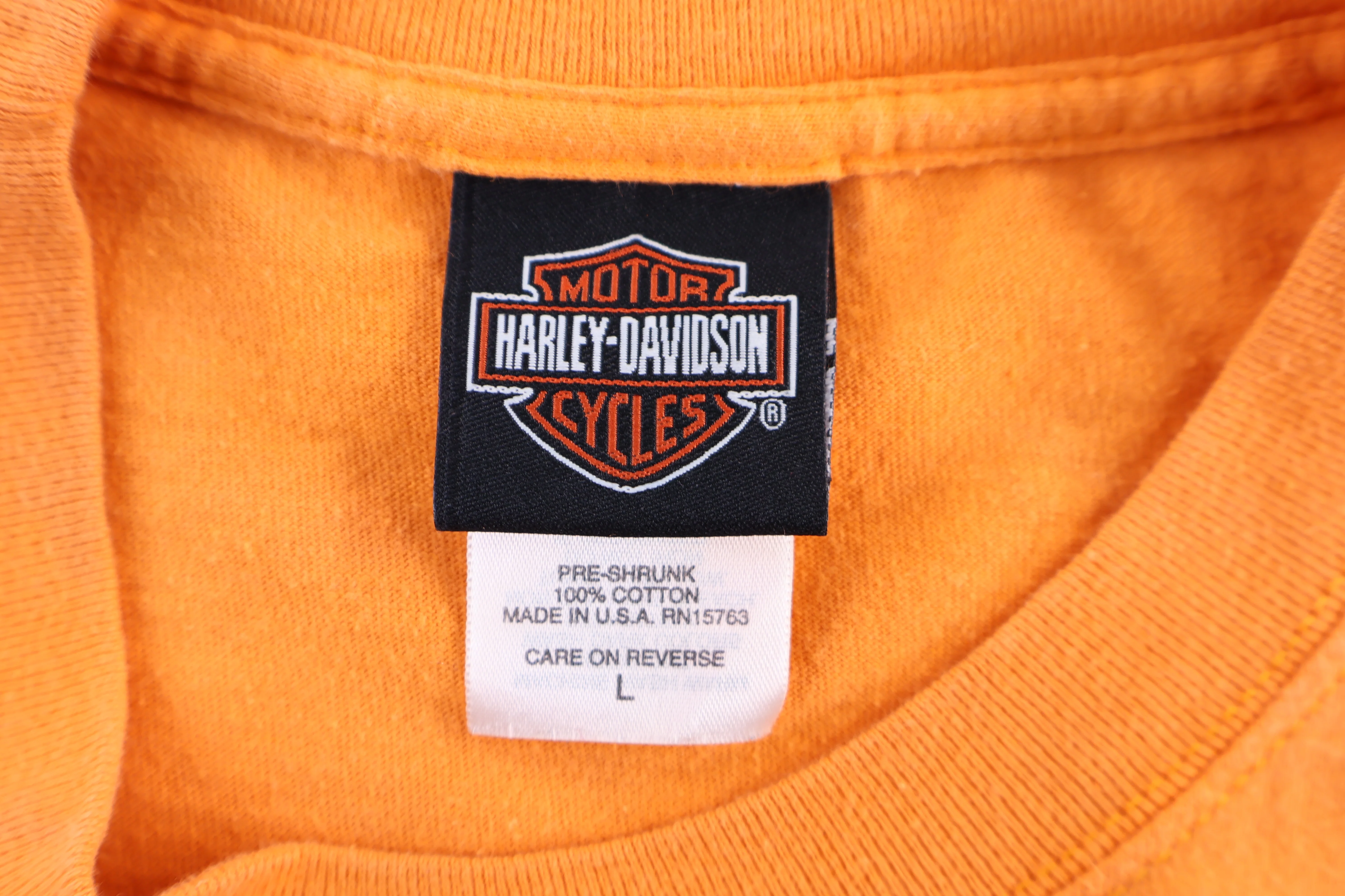 Harley Davidson Motorcycles Washington T-shirt - Image 3