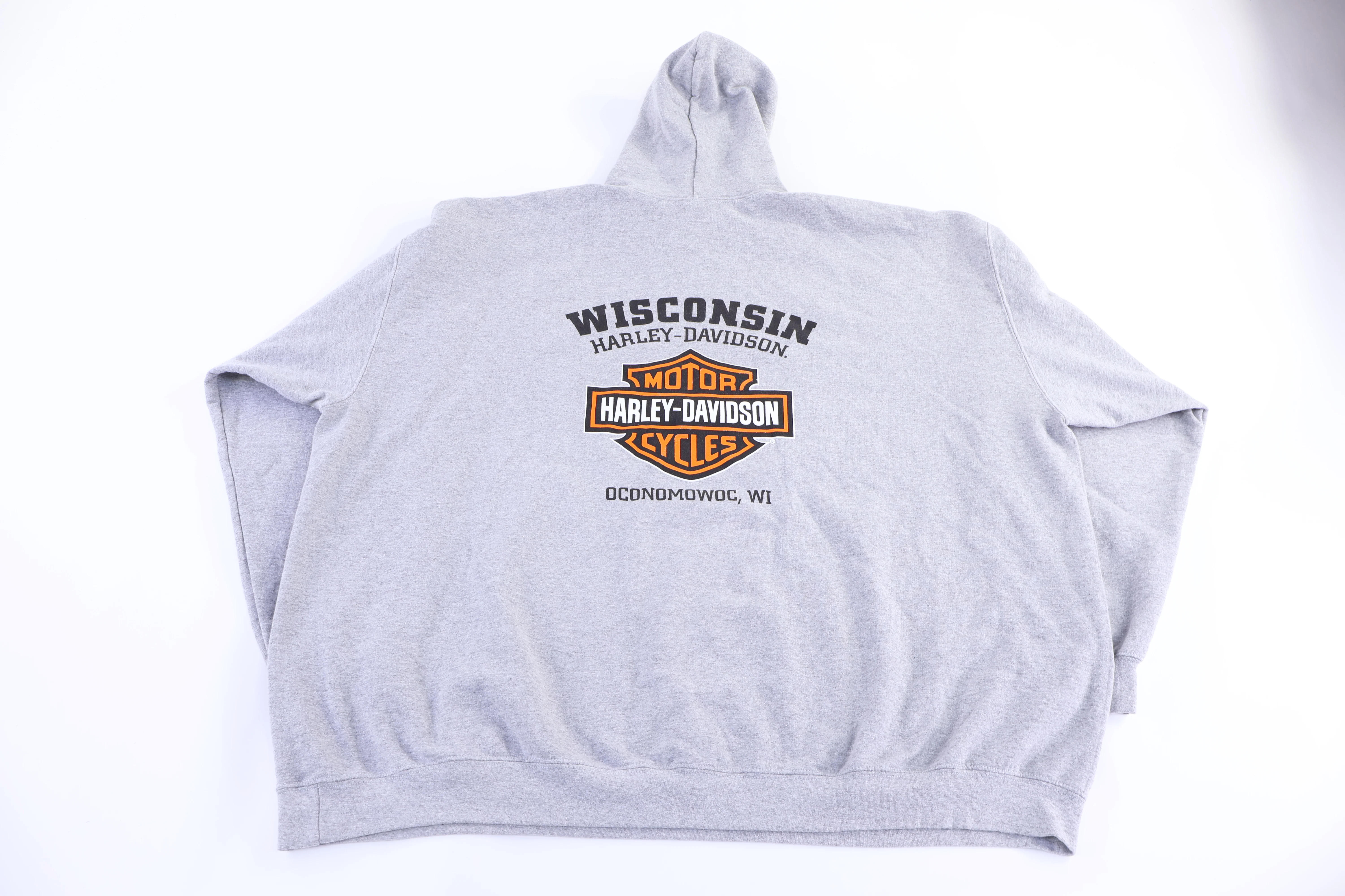 Harley Davidson Motorcycles Wisconsin Pullover Hoodie - Image 2
