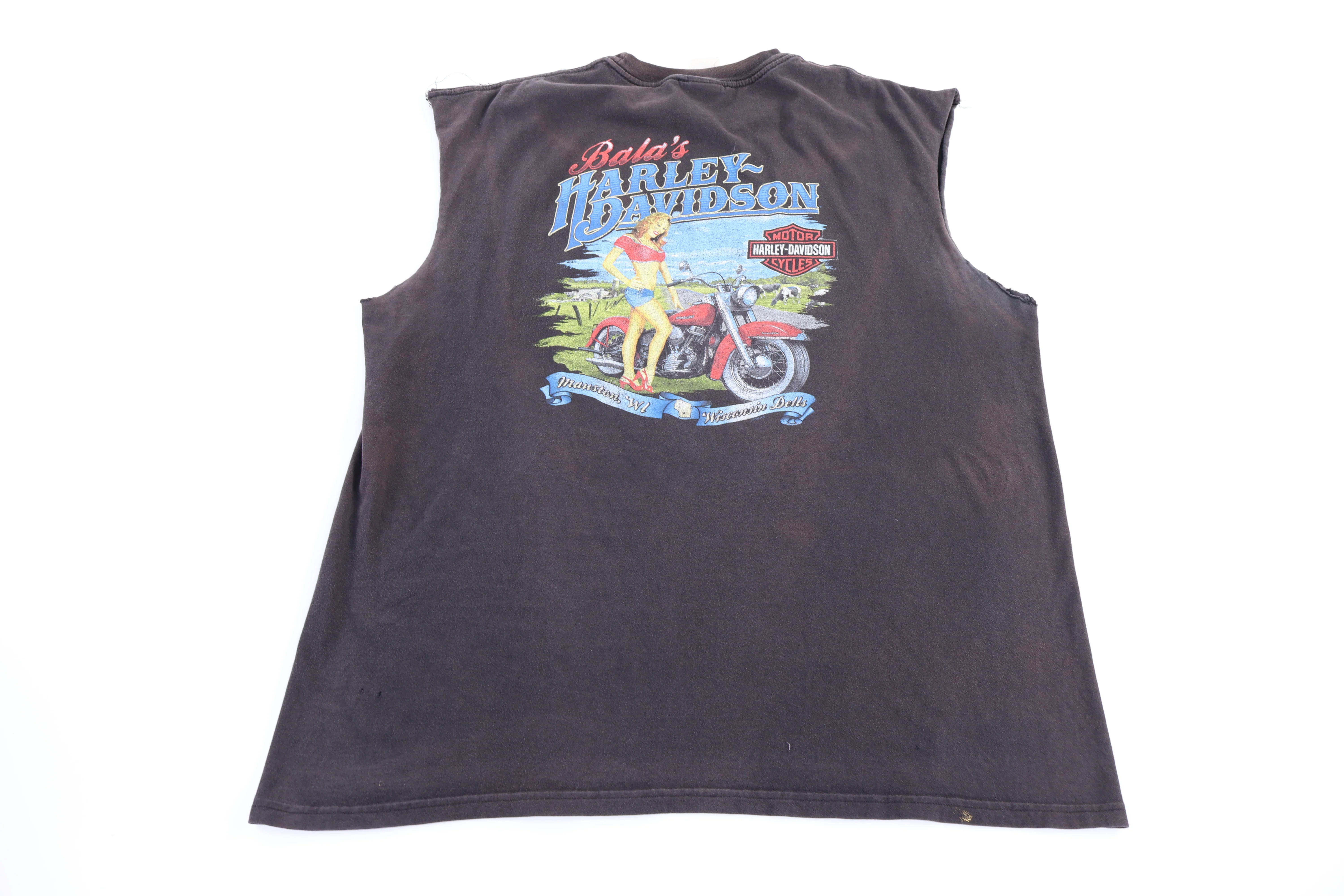 Harley Davidson Motorcycles Wisconsin Tank Top - Image 2