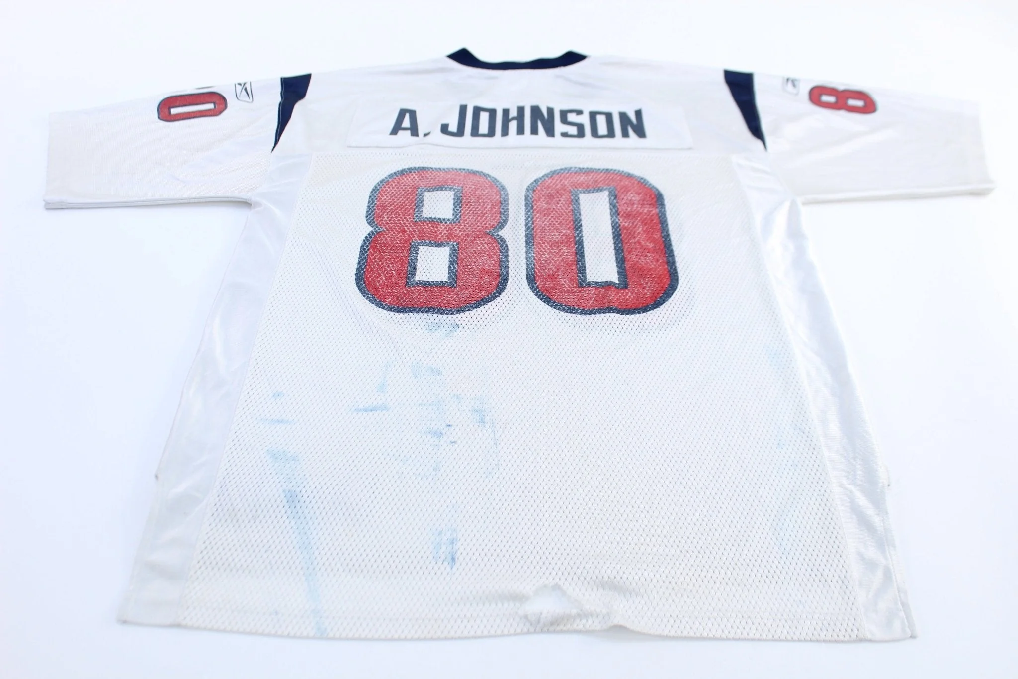 Houston Texans Andre Johnson #80 Reebok Football Jersey - Image 2