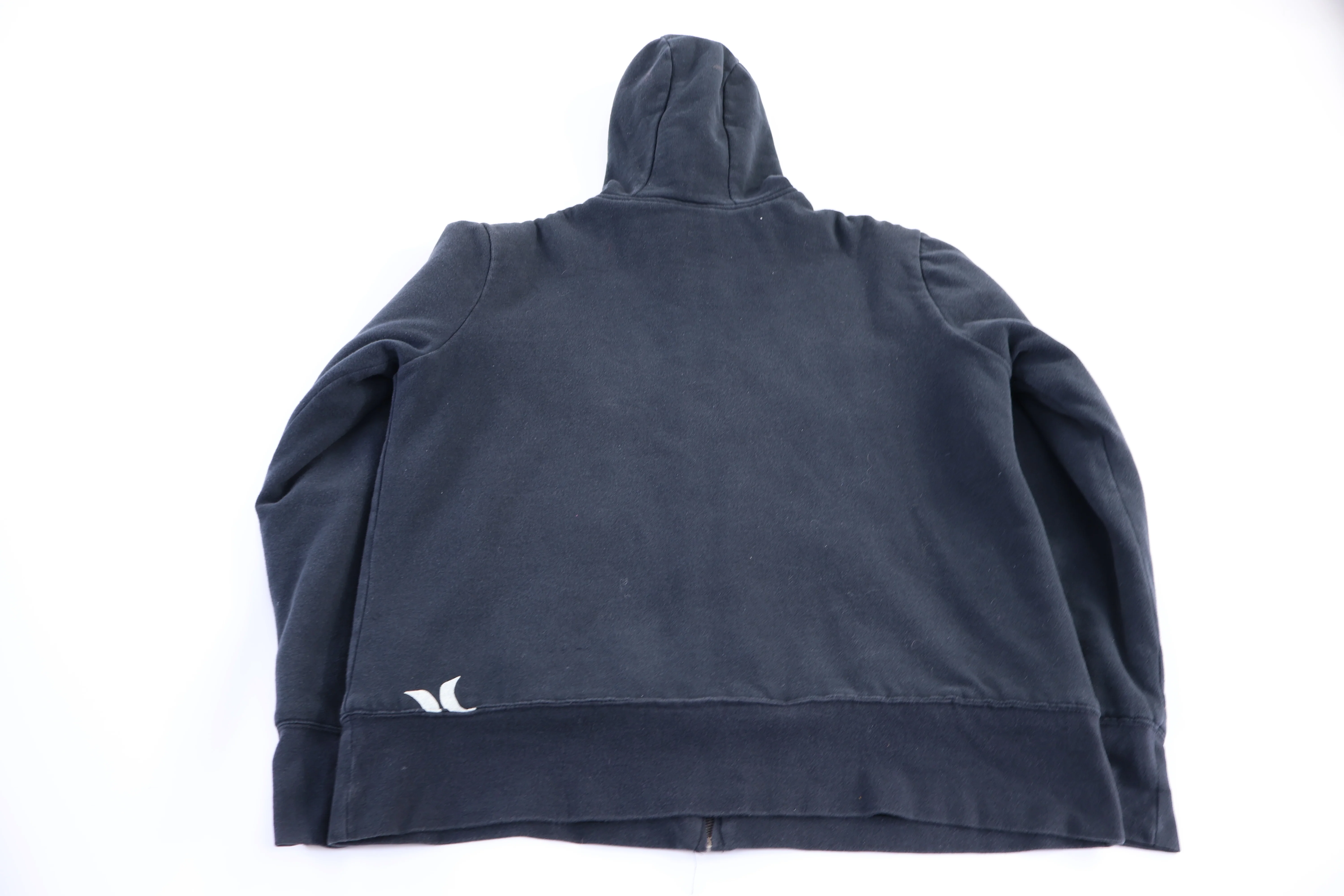 Y2K Hurley Sherpa Lined Full Zip Hoodie - Image 2