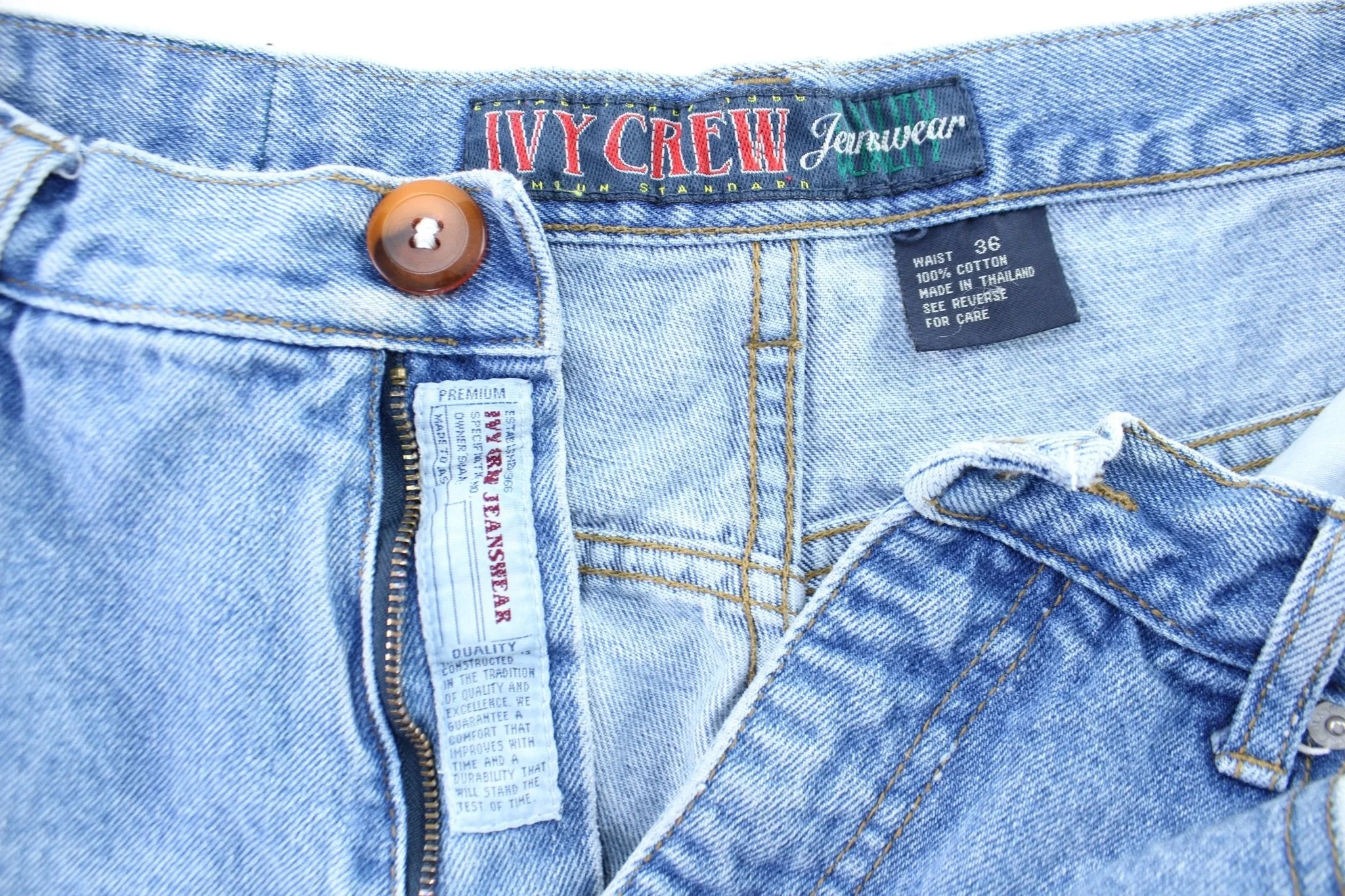Ivy Crew Denim Shorts - Image 3