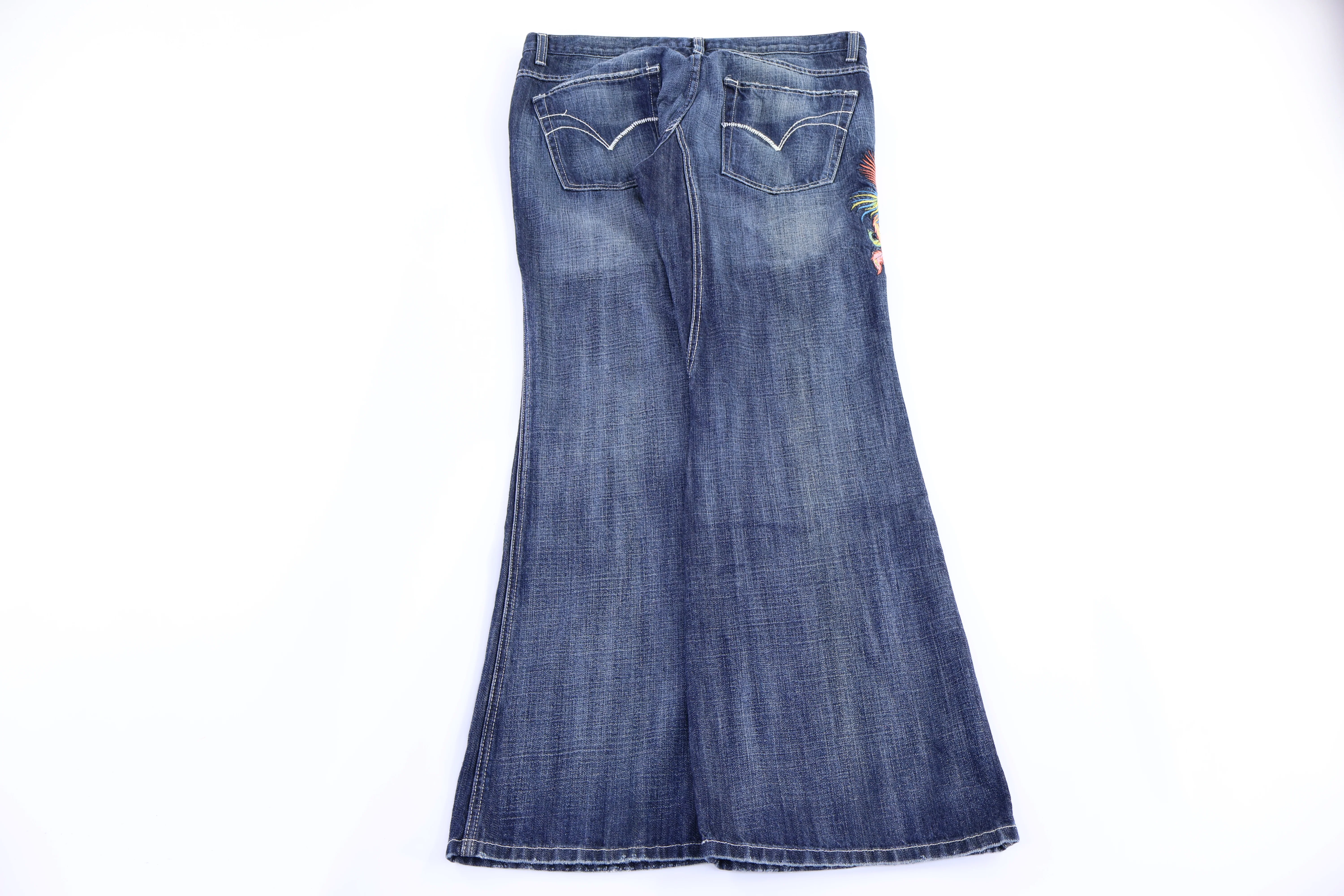 Johnny Max Dark Wash Denim Jeans - Image 2