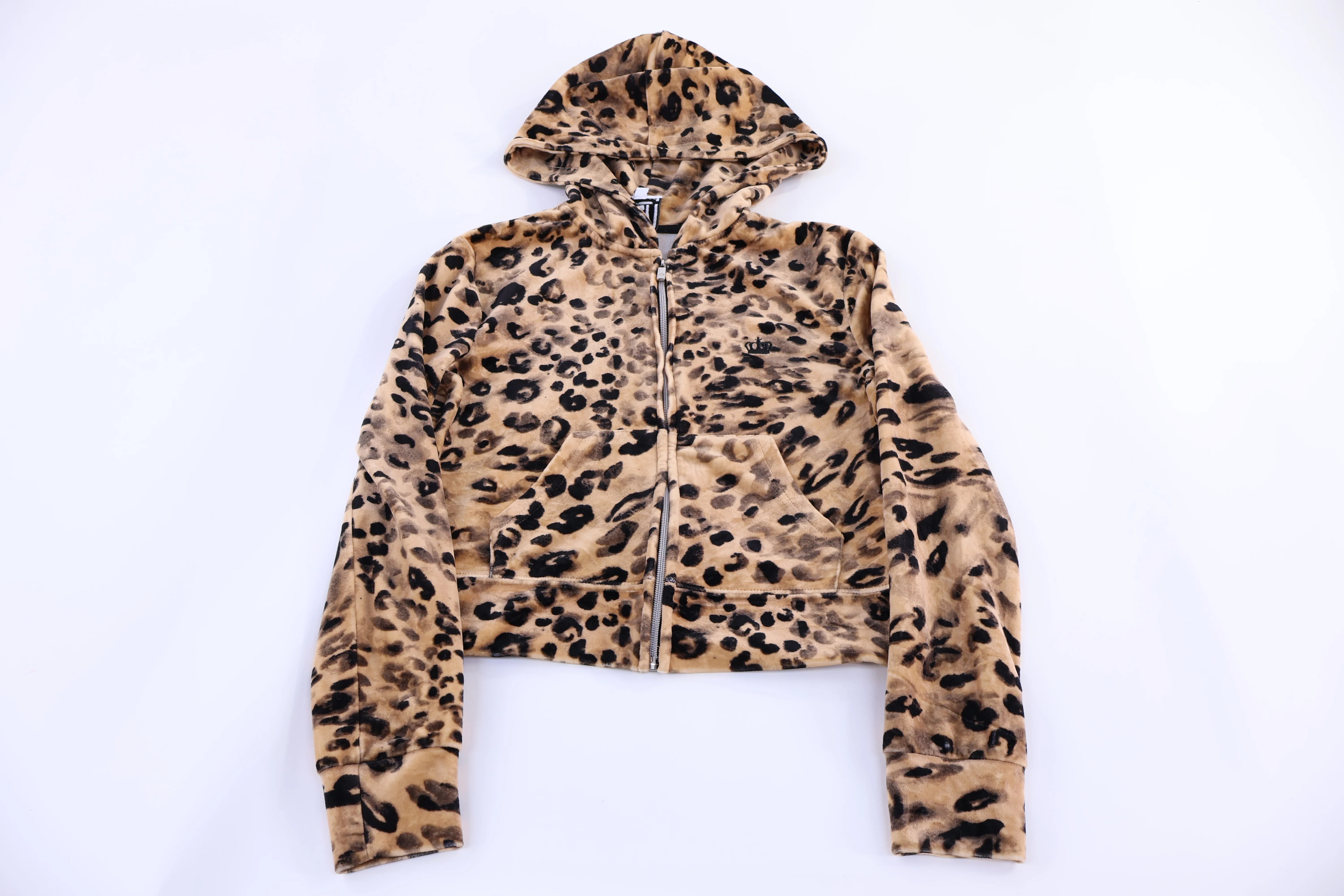 Juicy Couture Leopard Full Zip Jacket