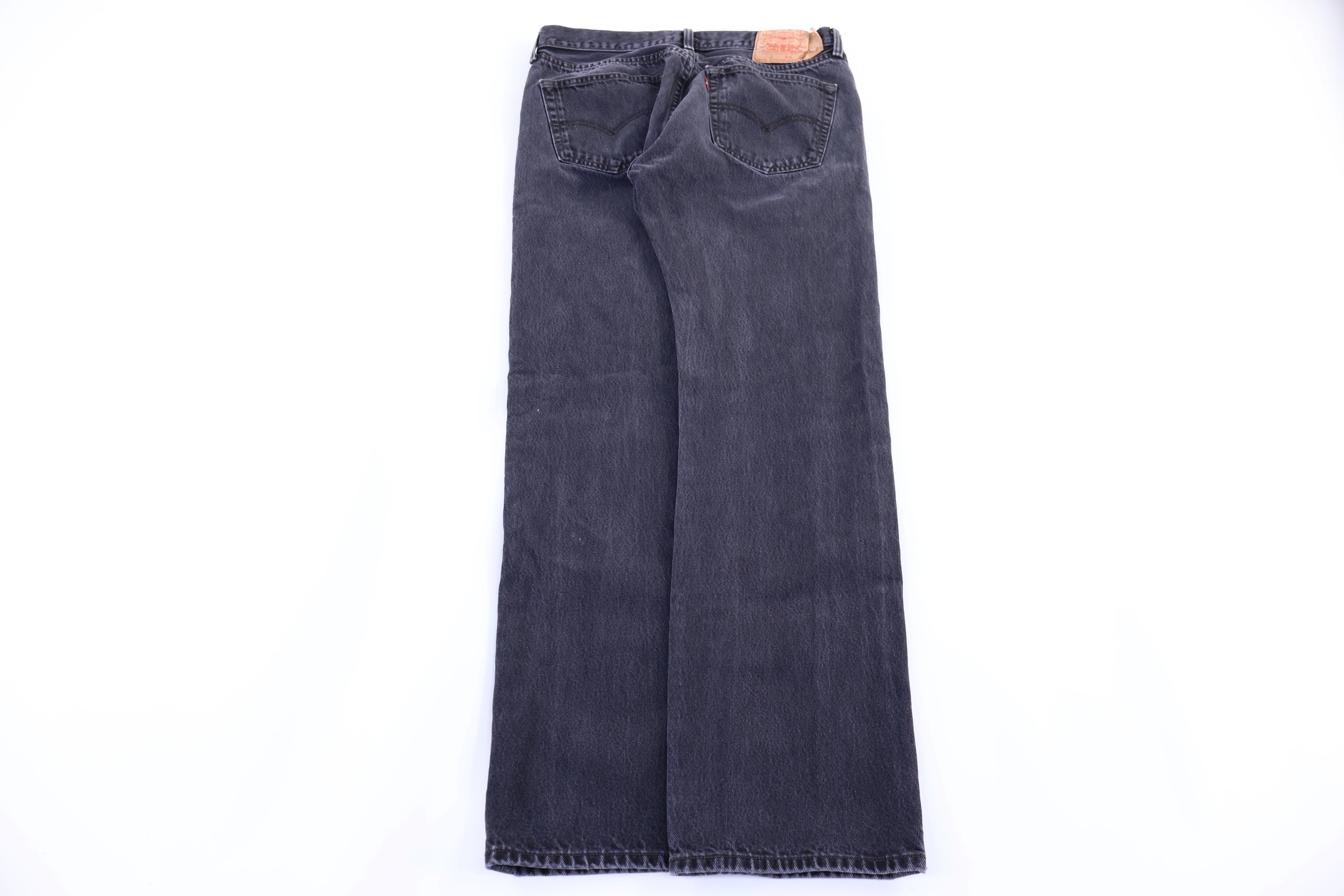 Levi's 501 Black Denim Jeans - Image 2