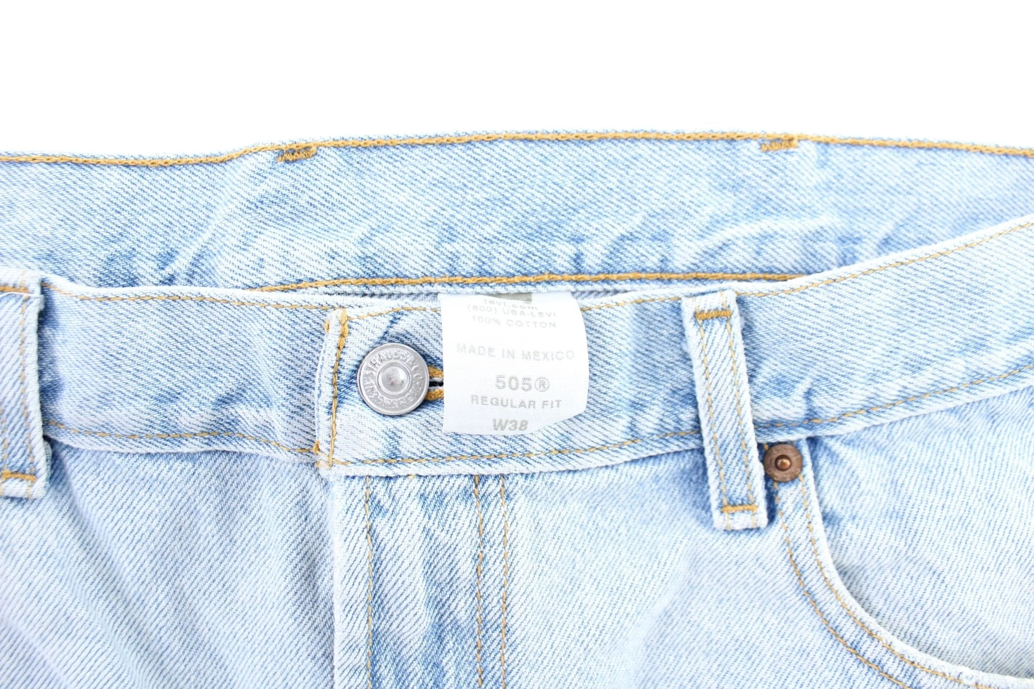 Levi's 505 Denim Shorts - Image 5