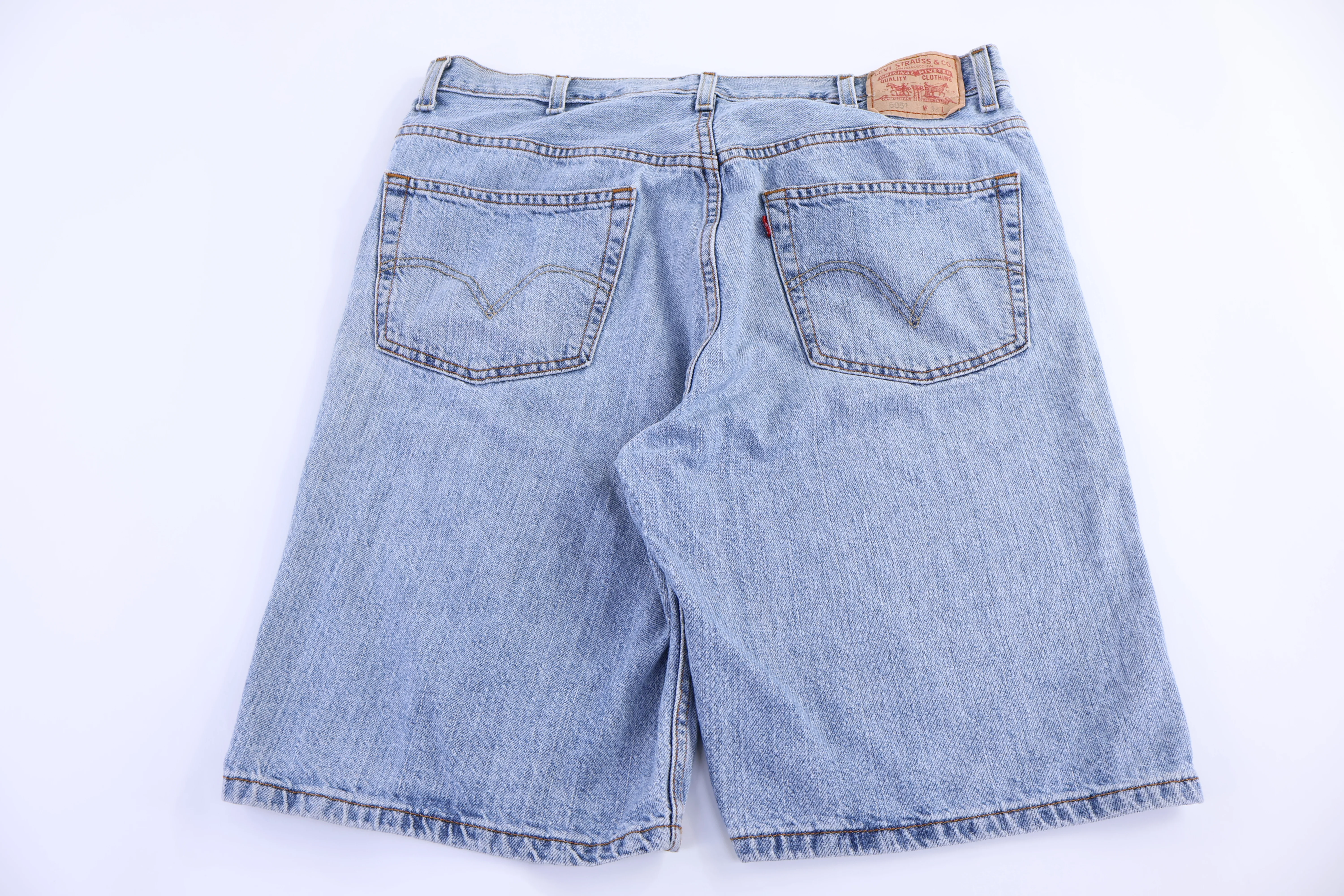 Levi's 505 Light Wash Denim Shorts