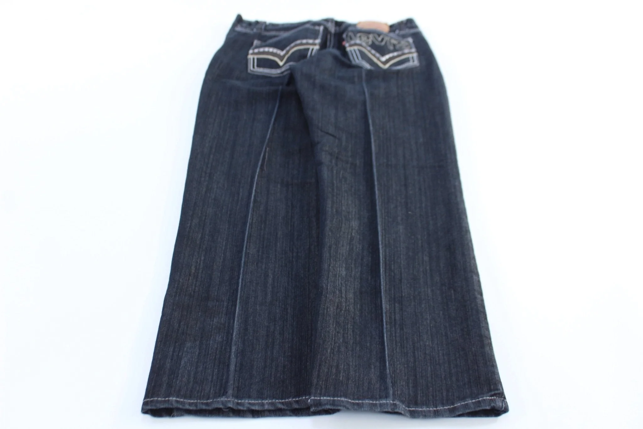 Levi's 514 Dark Wash Denim Jeans - Image 2