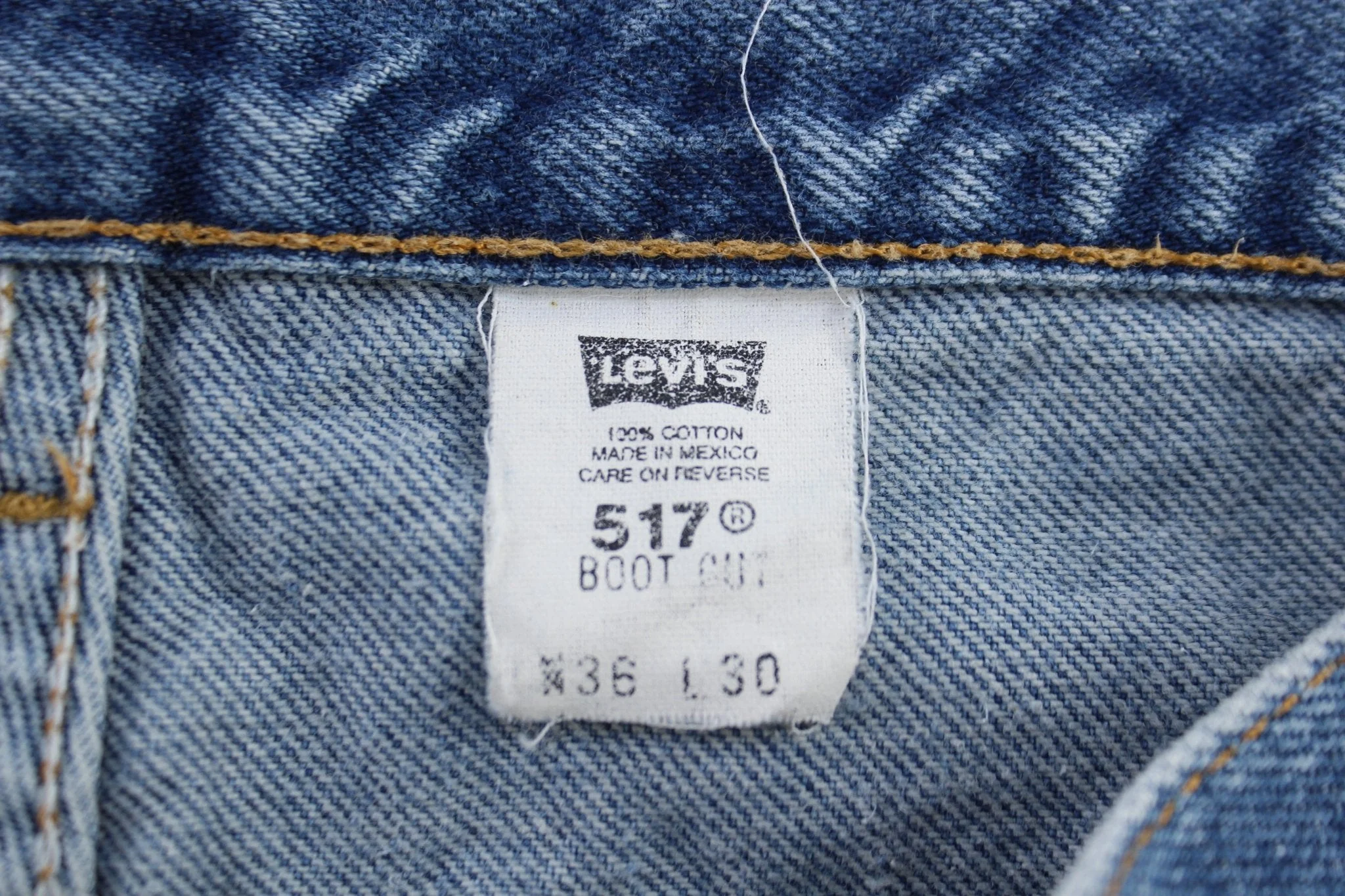 Levi's 517 Light Wash Denim Jeans - Image 4