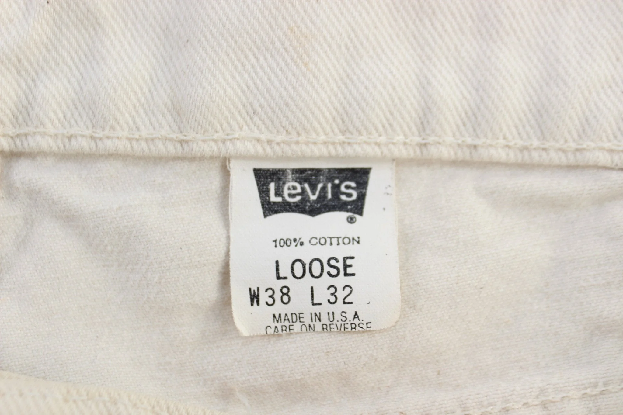 Levi's 545 Tan Denim Pants - Image 4
