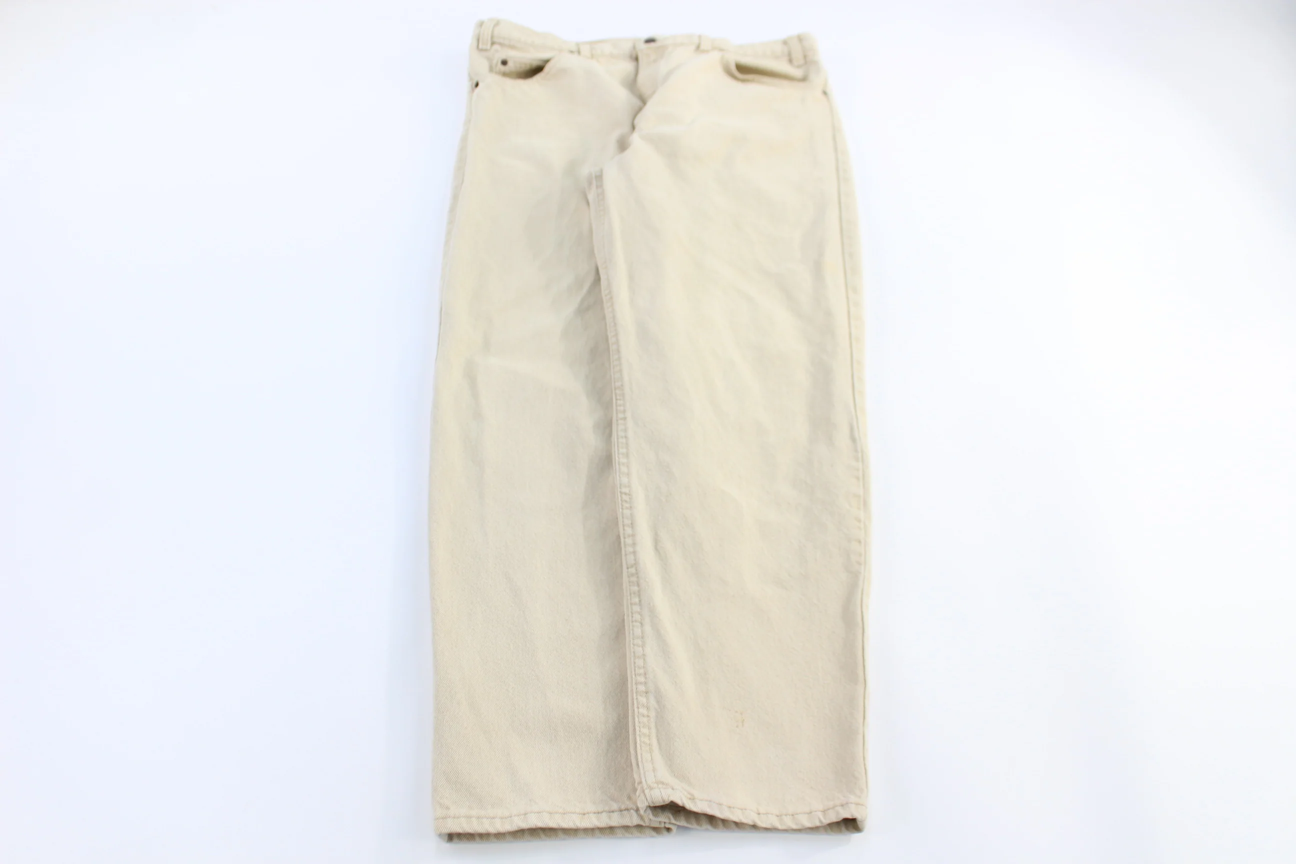 Levi's 550 Tan Denim Jeans