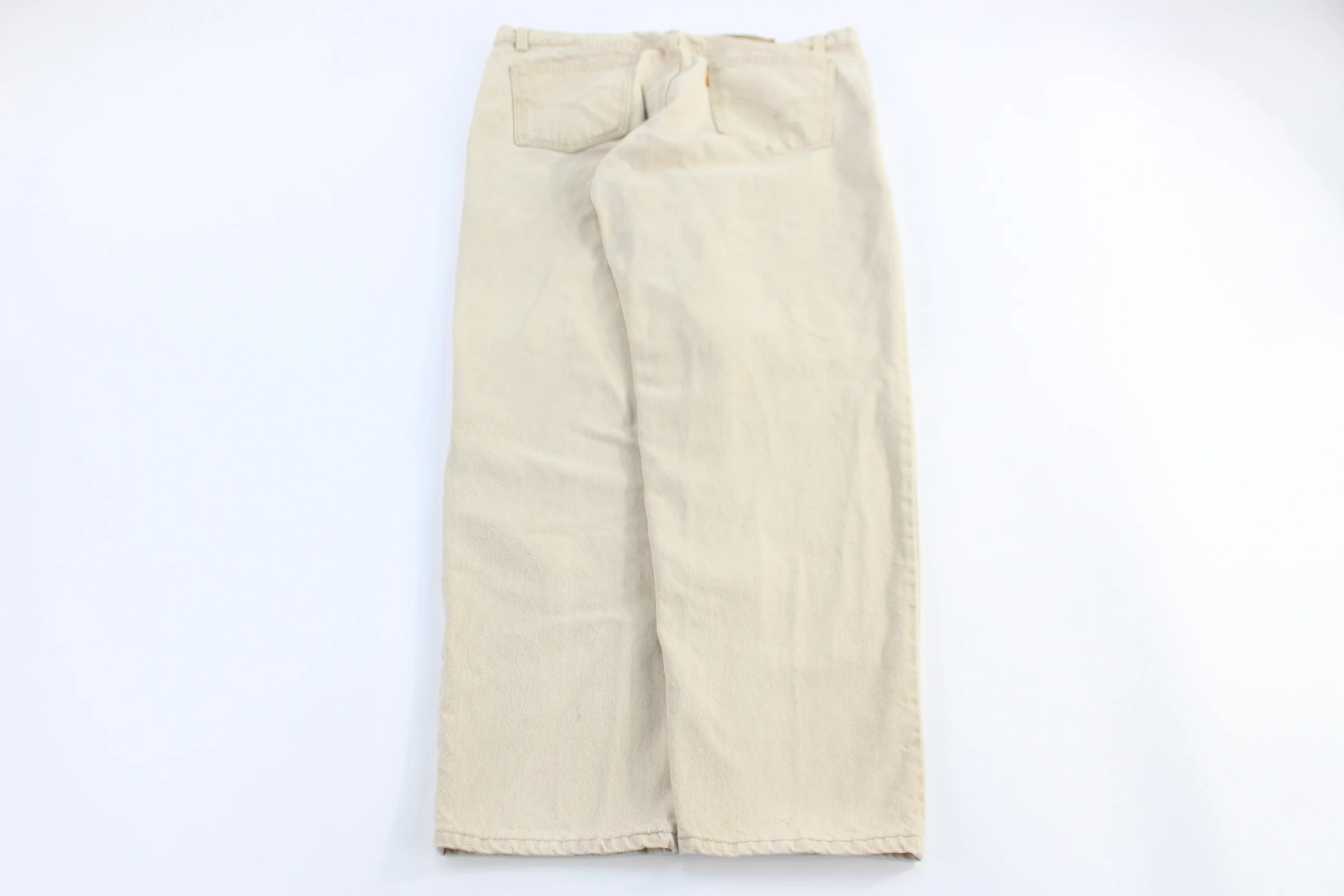Levi's 550 Tan Denim Jeans - Image 2