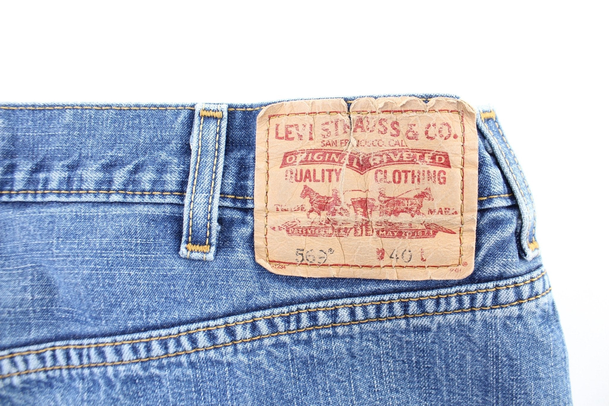 Levi's 569 Denim Shorts - Image 3