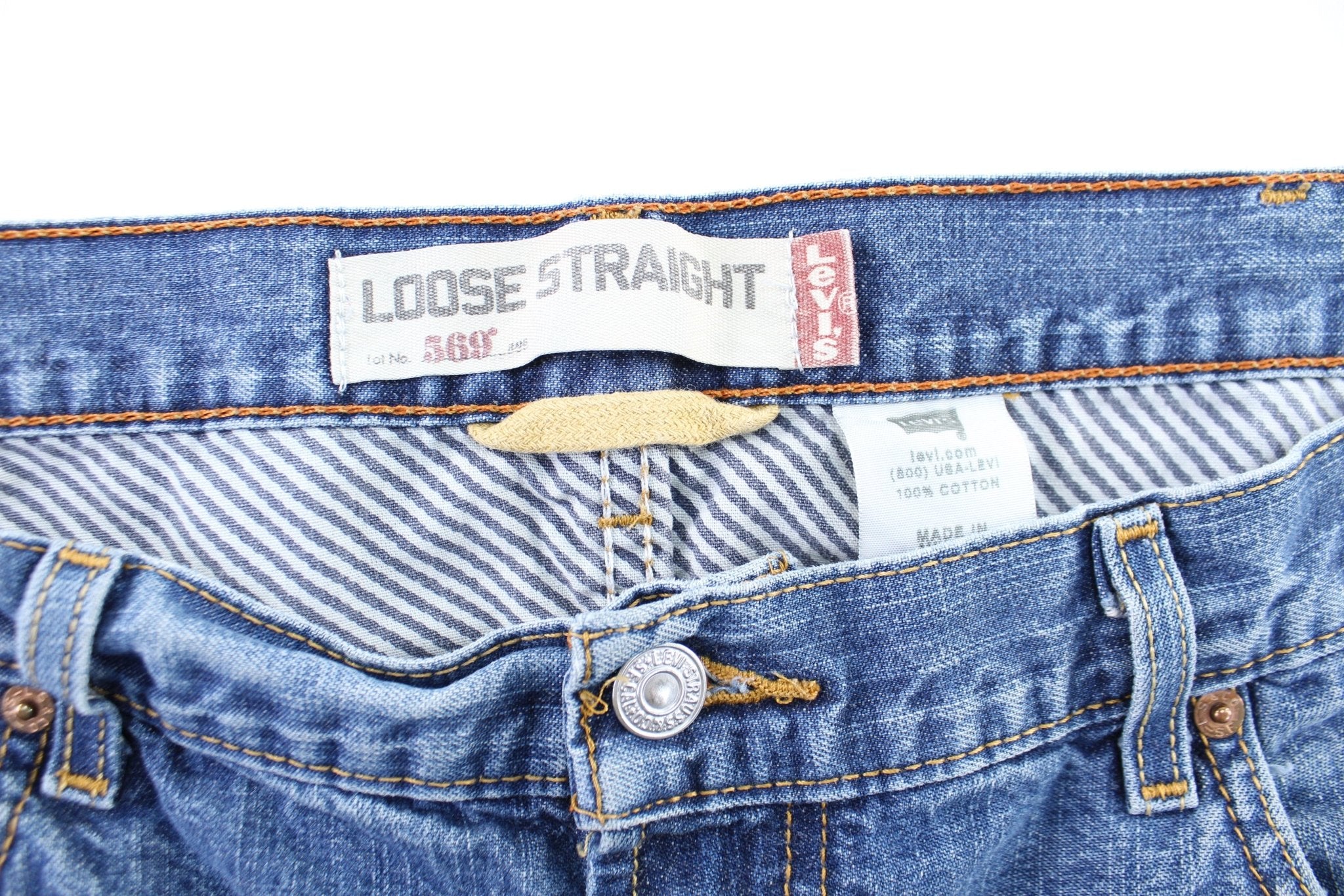 Levi's 569 Denim Shorts - Image 4