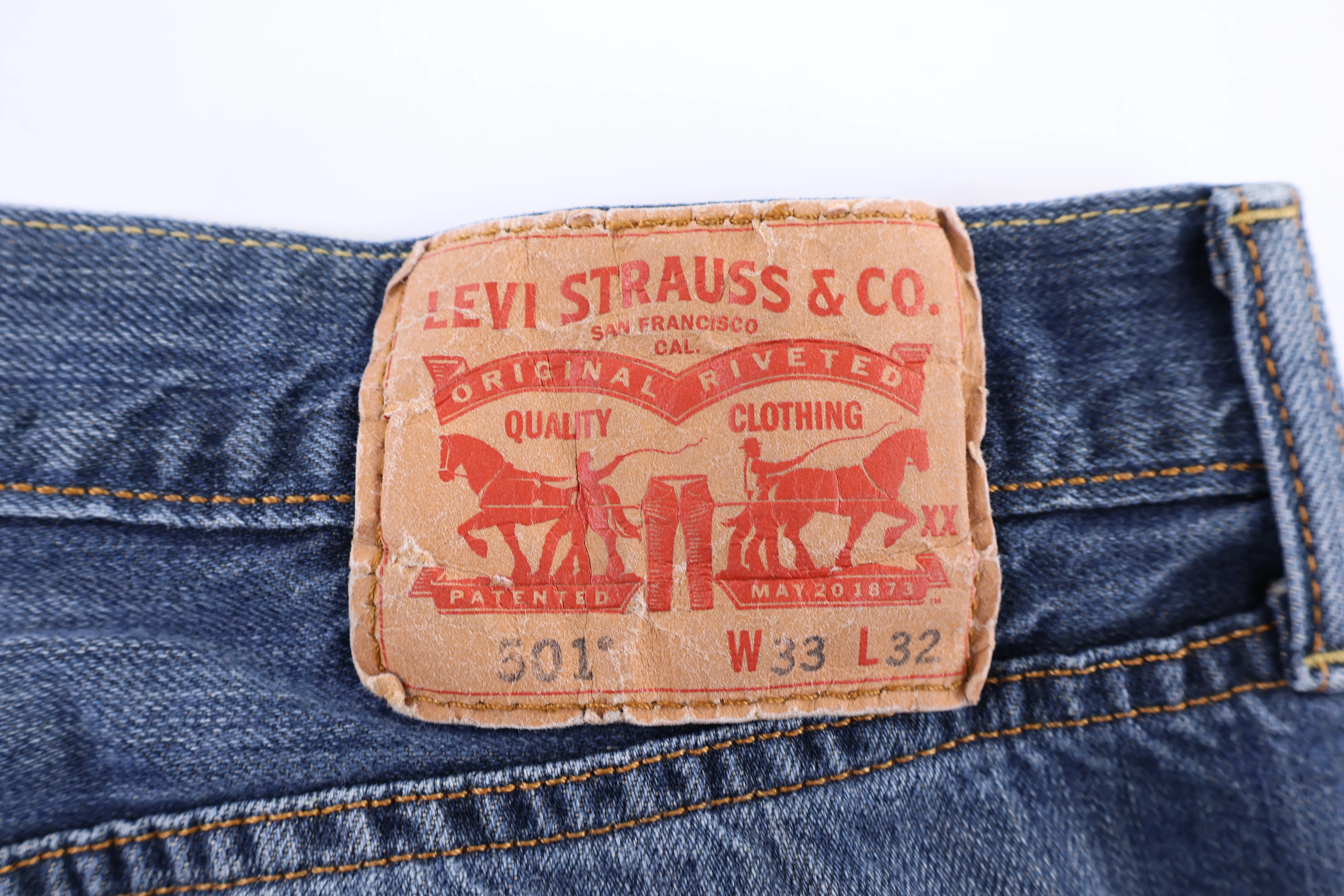 Levi's Dark Wash Denim Jeans - Image 3