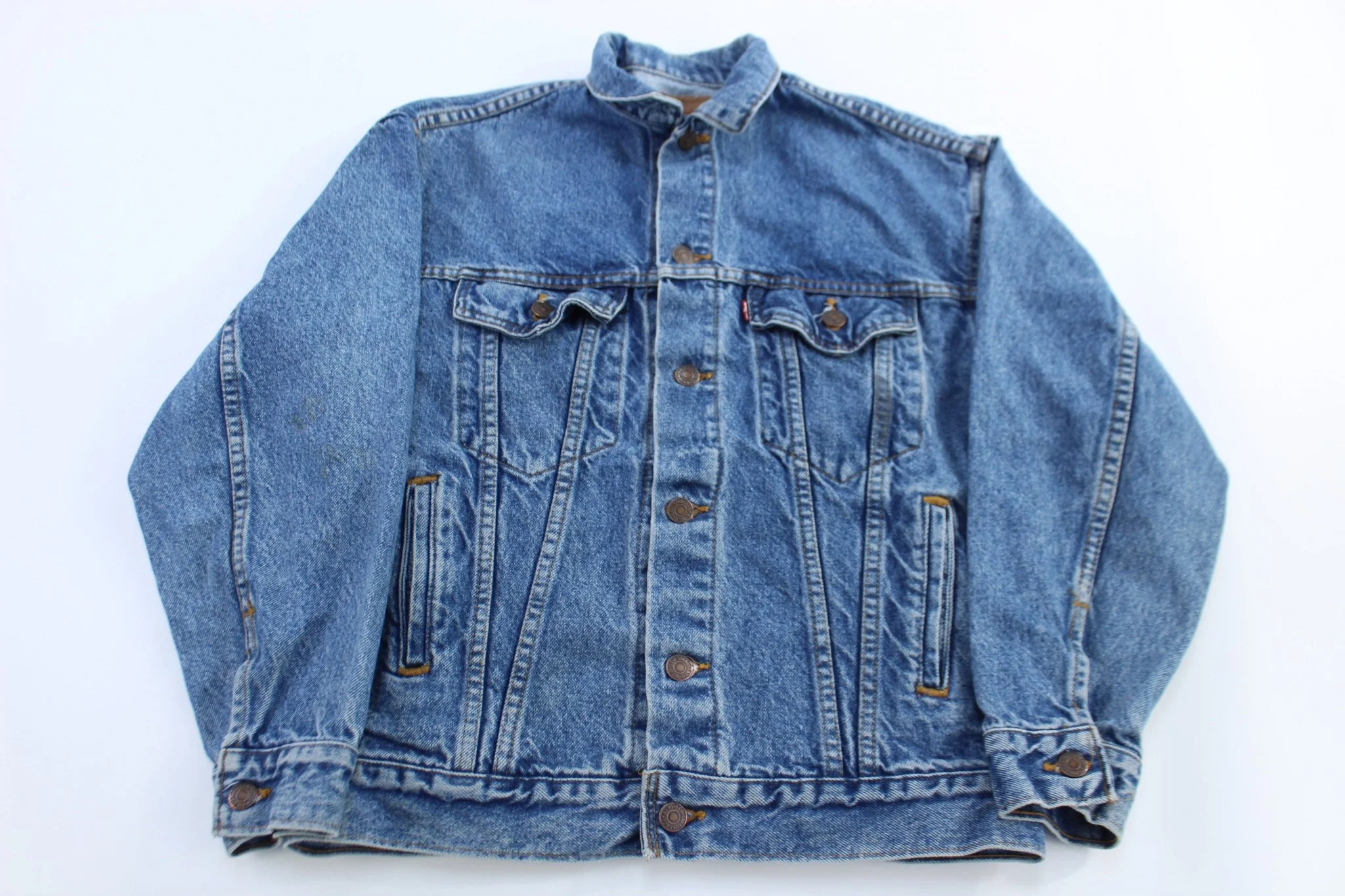 Levi's Dark Wash Denim Trucker Jacket