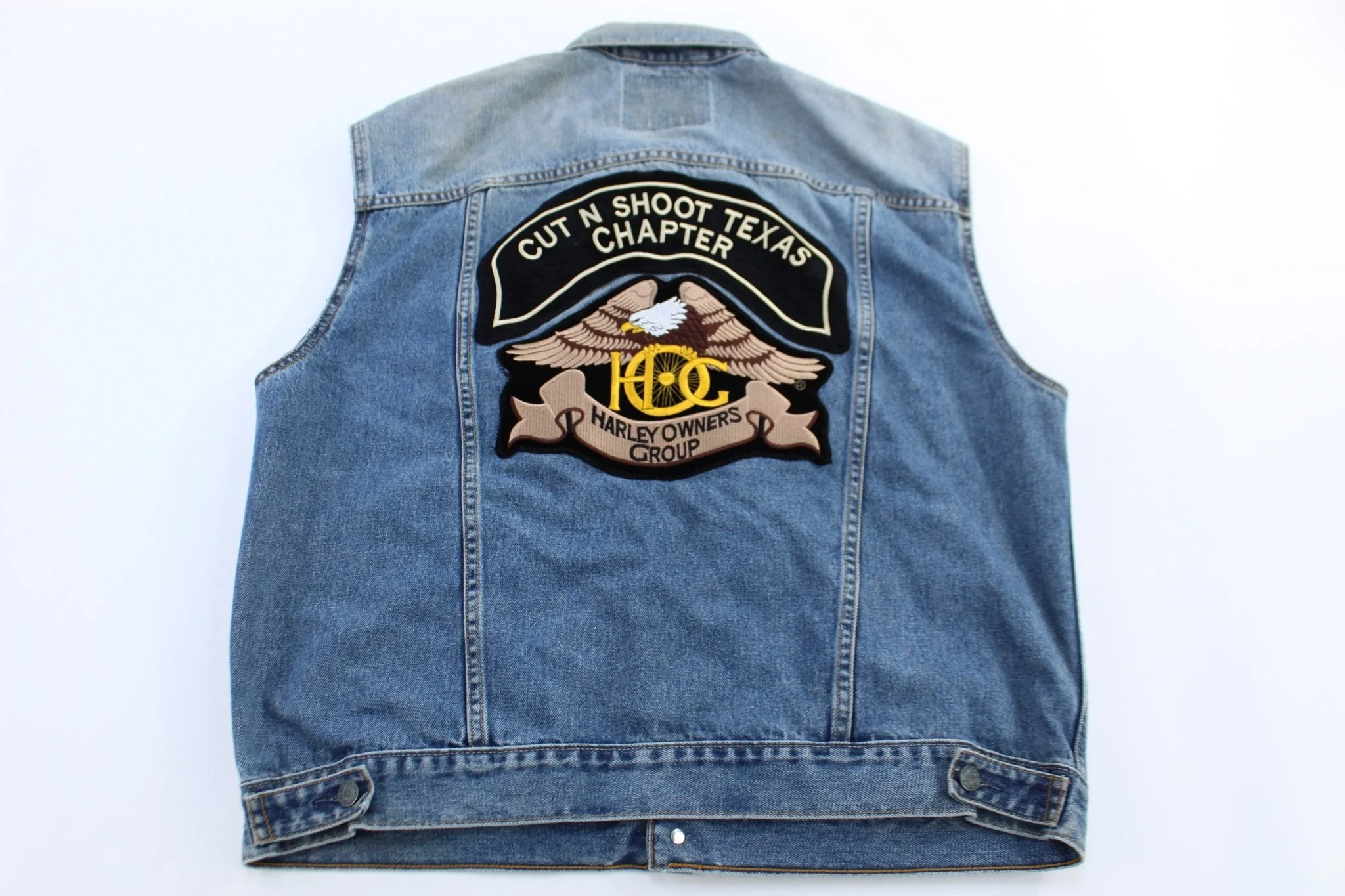 Levi's Light Wash Denim Vest - Image 2