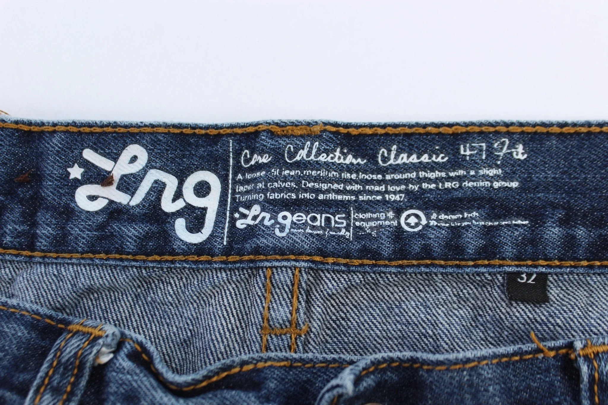 Lifted Research Group Dark Wash Denim Jeans - Image 4