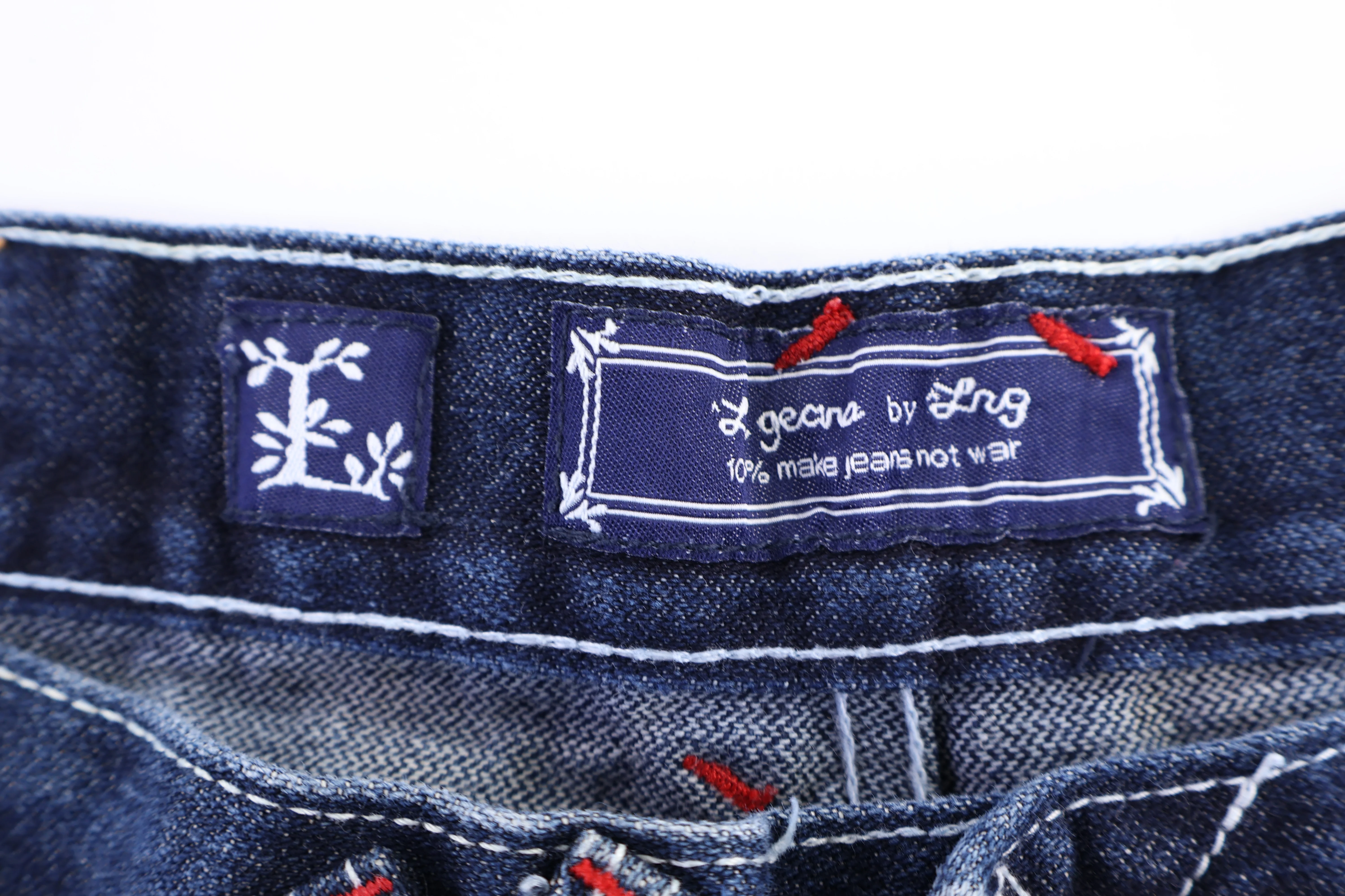 Lifted Research Group Dark Wash Denim Shorts - Image 4