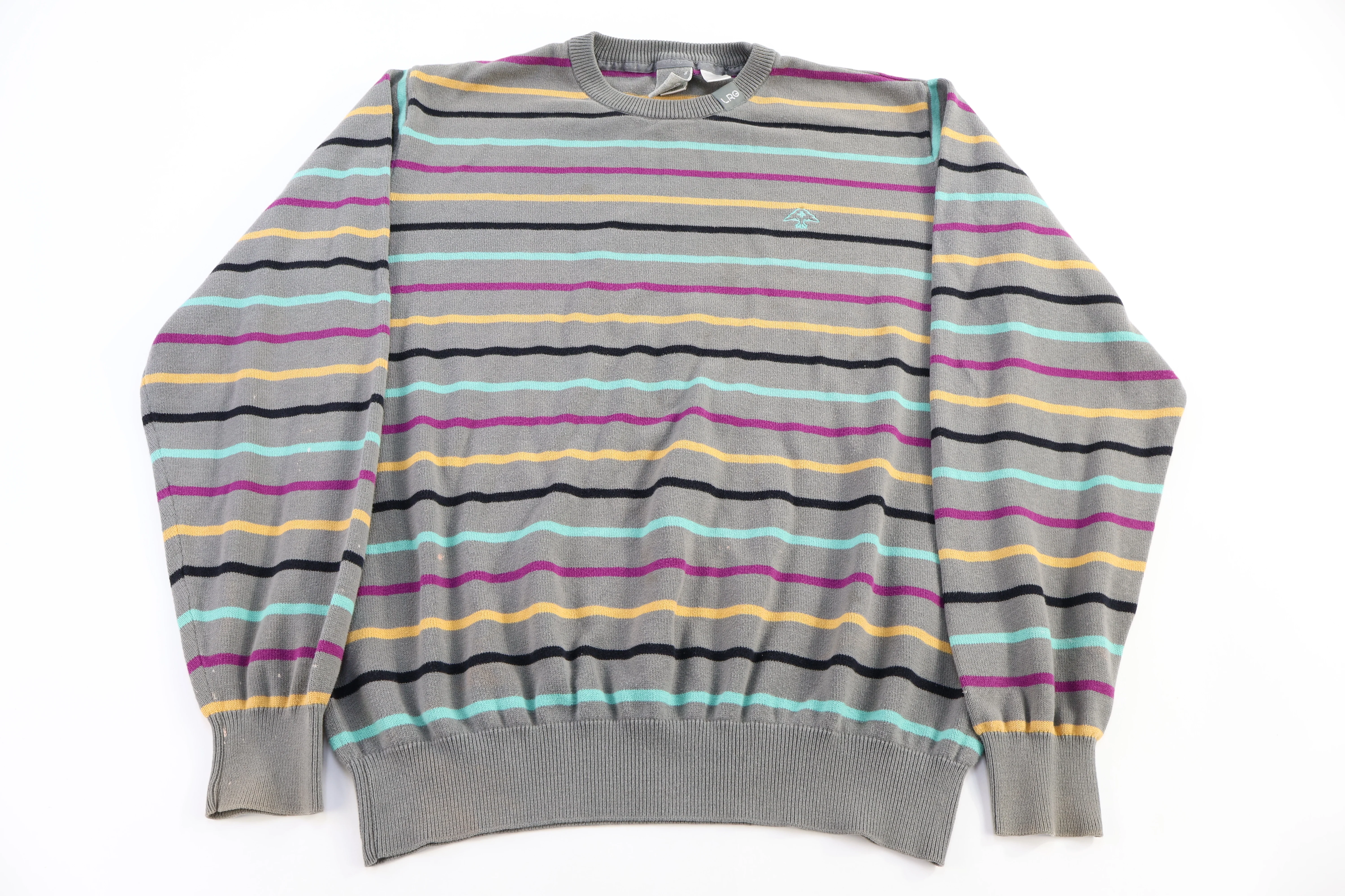 Lifted Research Group Striped Knit Sweater