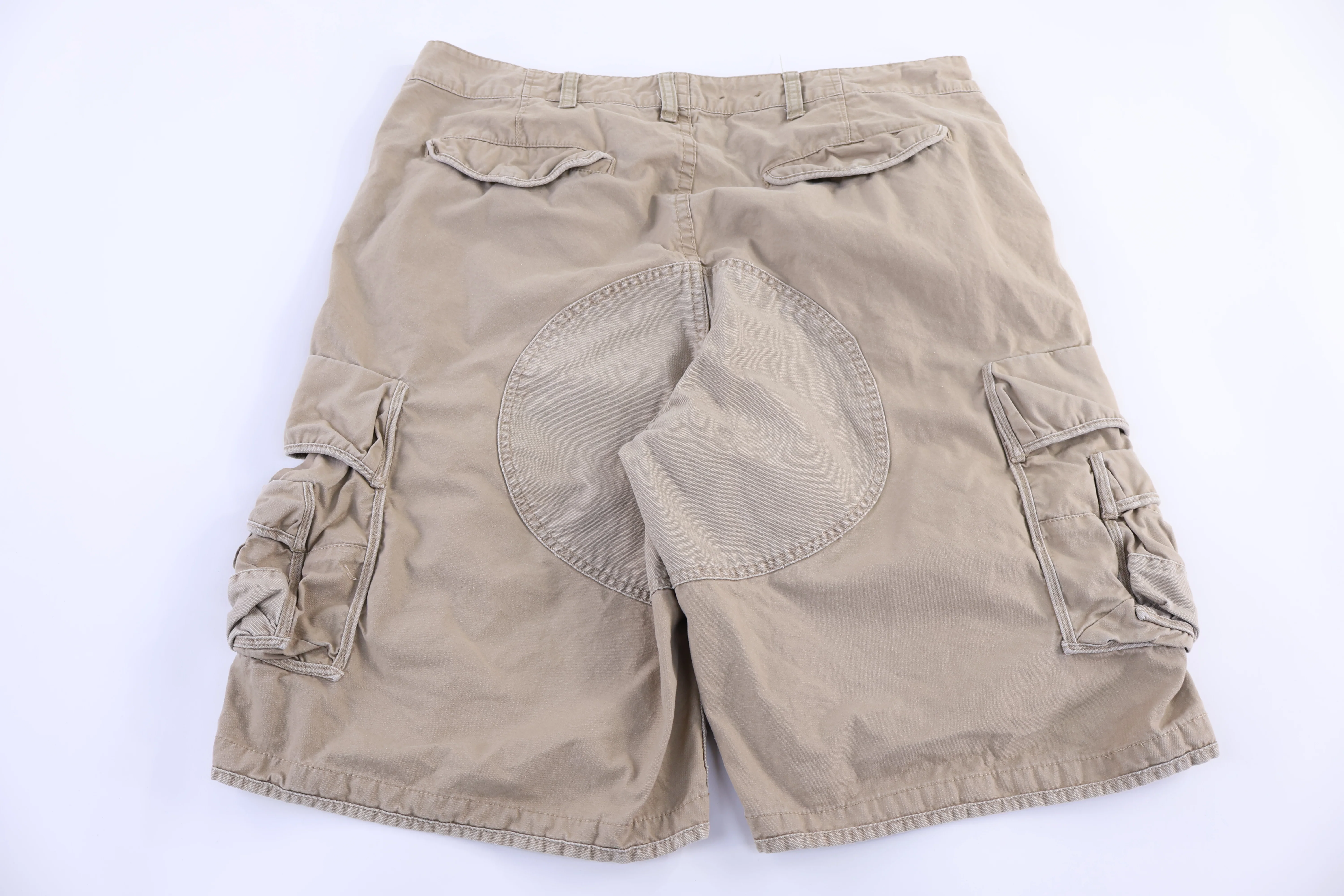 Lifted Research Group Tan Cargo Shorts - Image 2