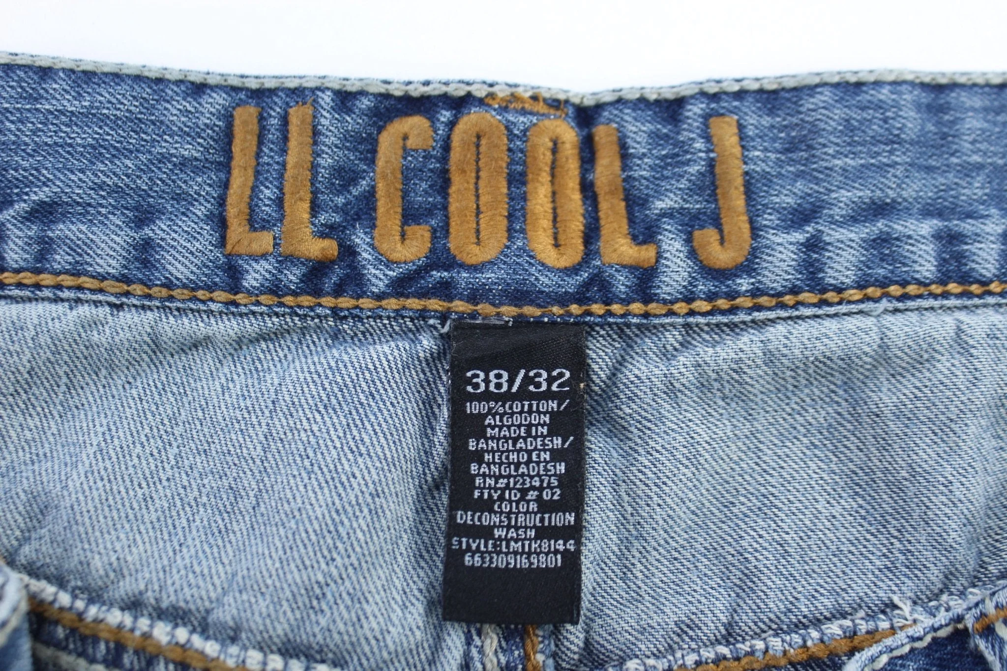 LL Cool J Dark Wash Denim Jeans - Image 4