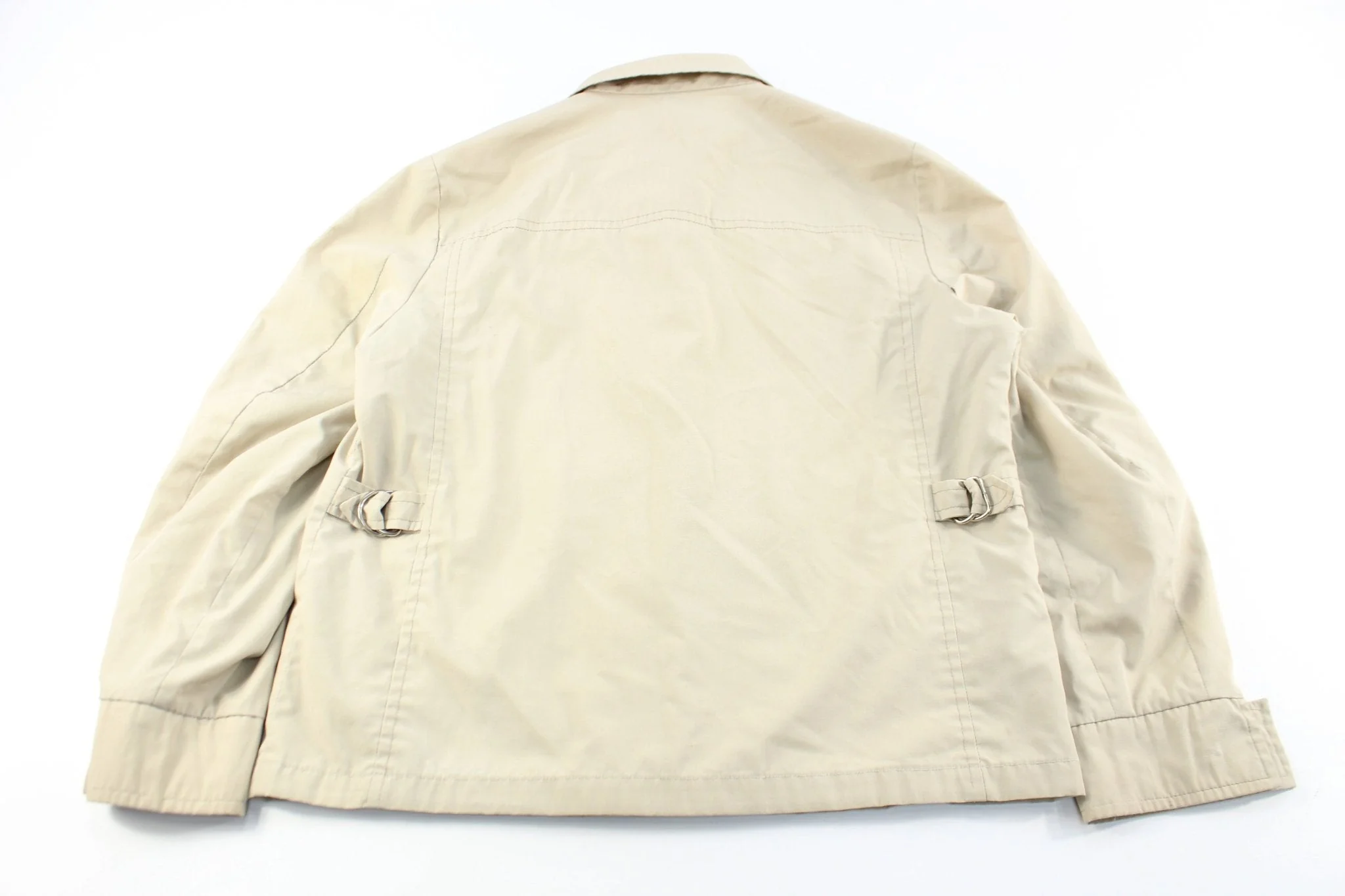 London Fog Beige Zip Up Jacket - Image 2