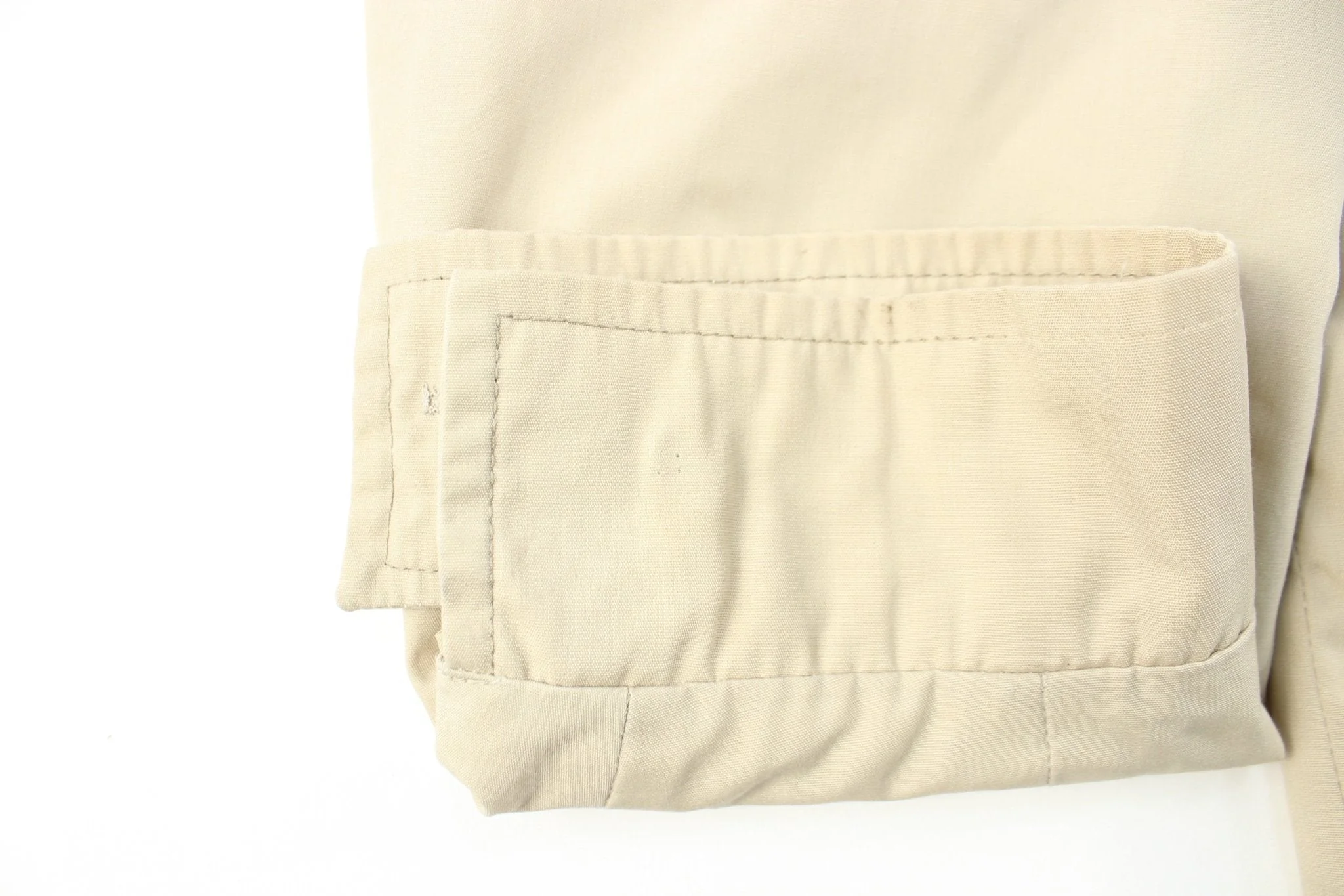 London Fog Beige Zip Up Jacket - Image 3