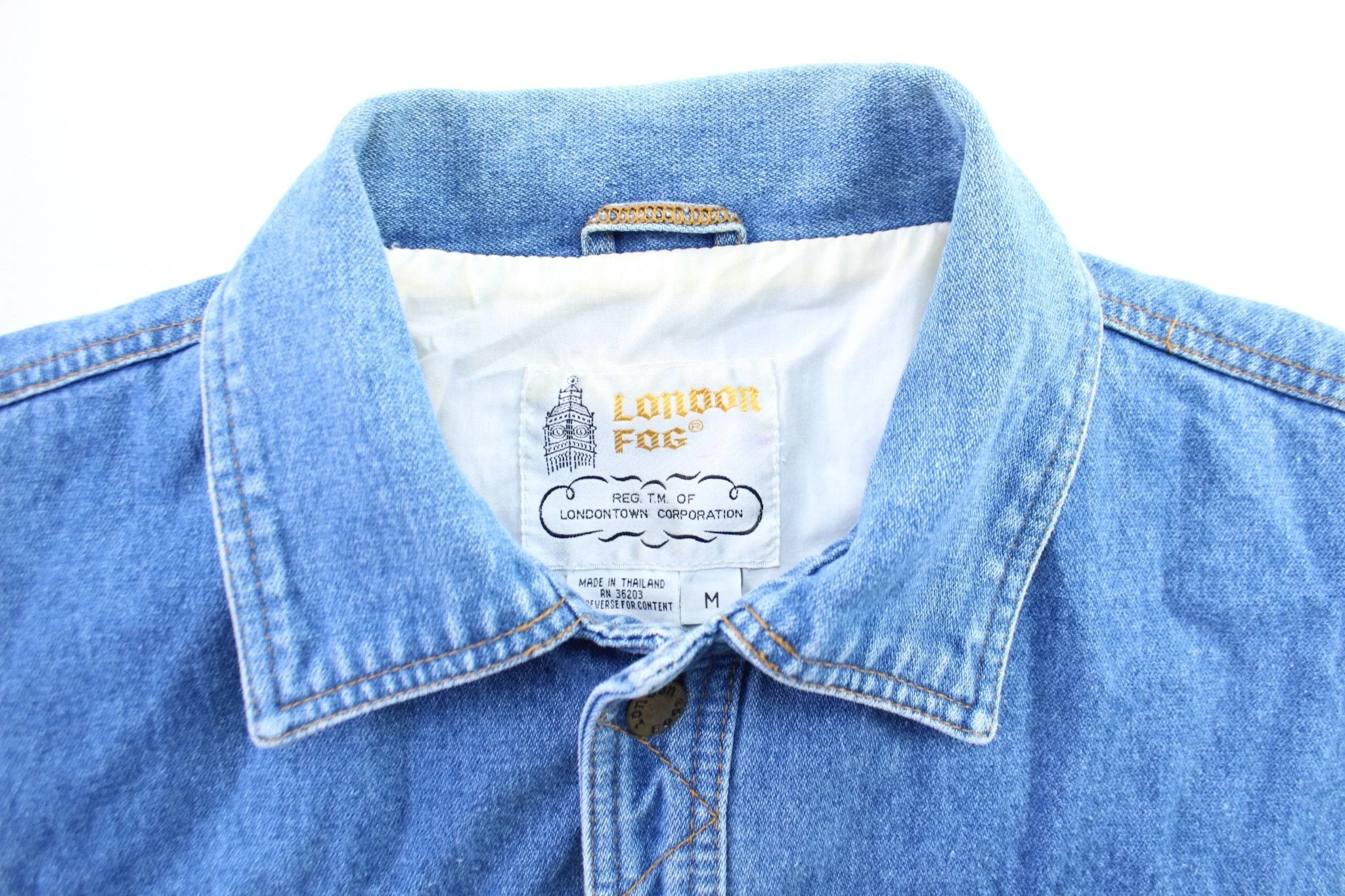 London Fog Denim Jacket - Image 3