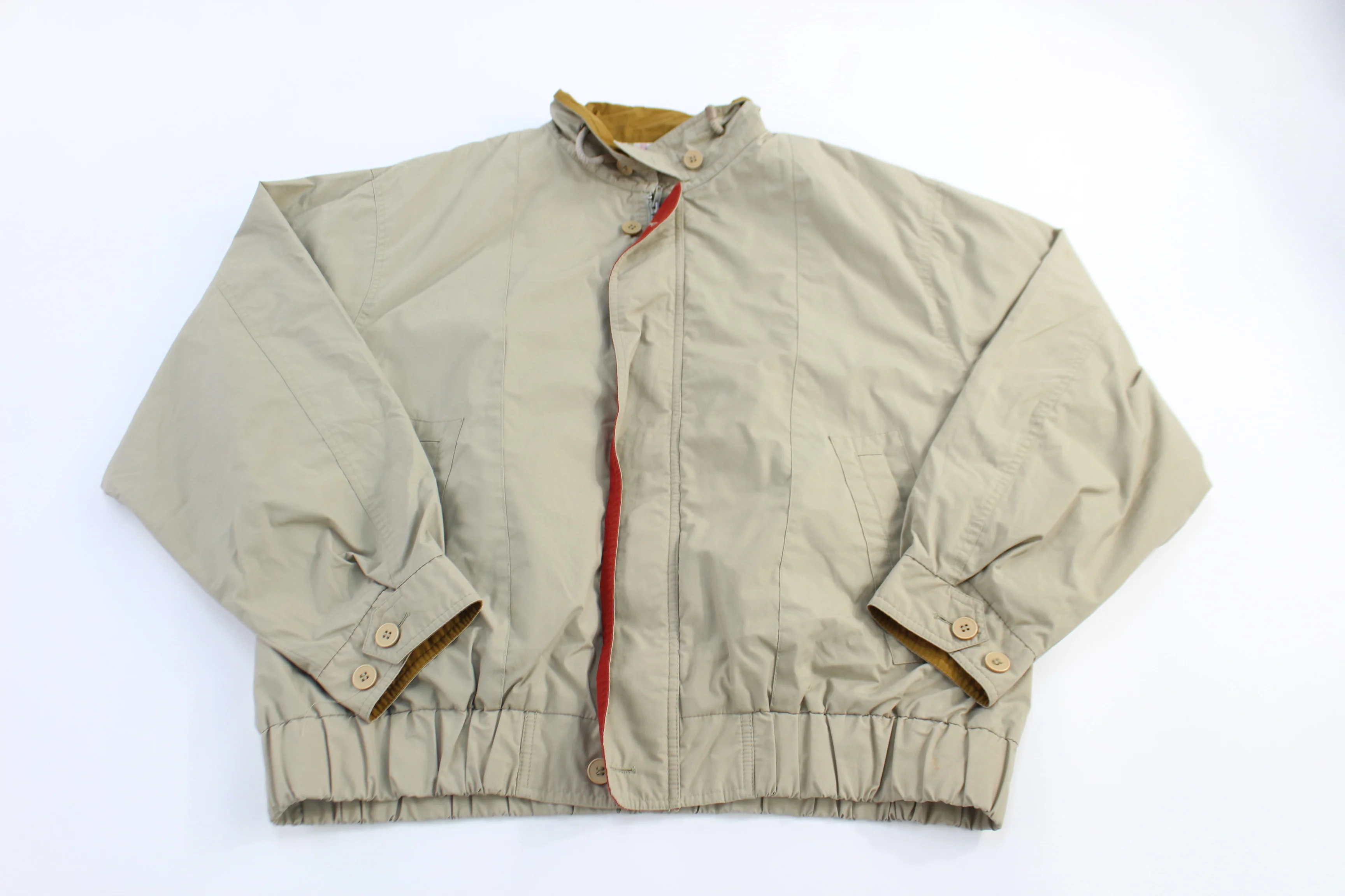 London Fog Tan Full Zip Jacket