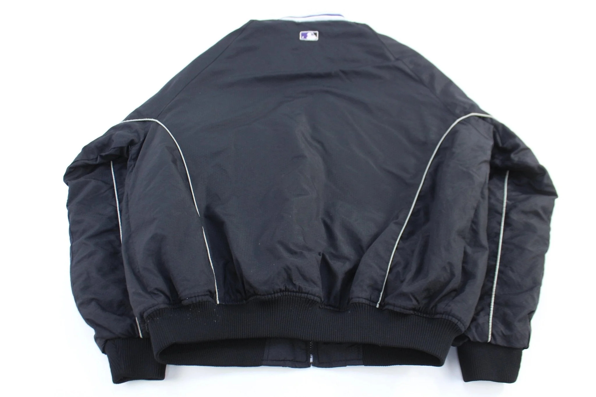 Majestic Colorado Rockies Baseball Full Zip Jacket - Image 3