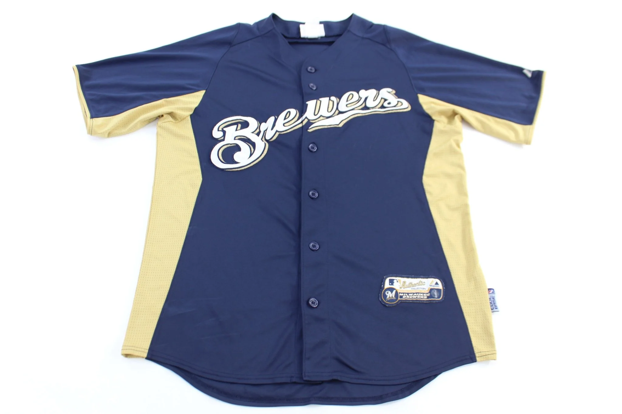 Majestic Milwaukee Brewers Baseball Jersey