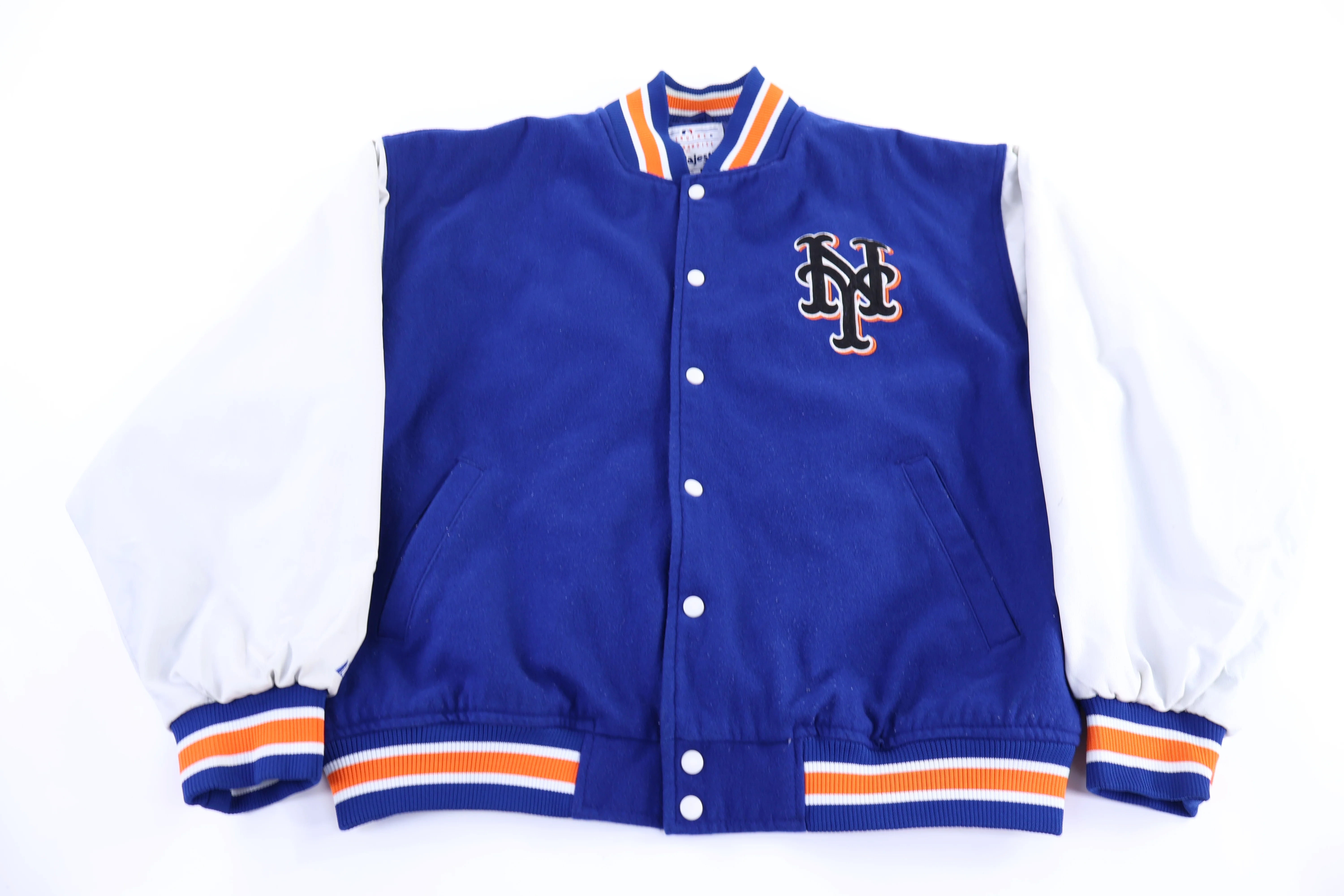 Majestic New York Mets Baseball Bomber Jacket