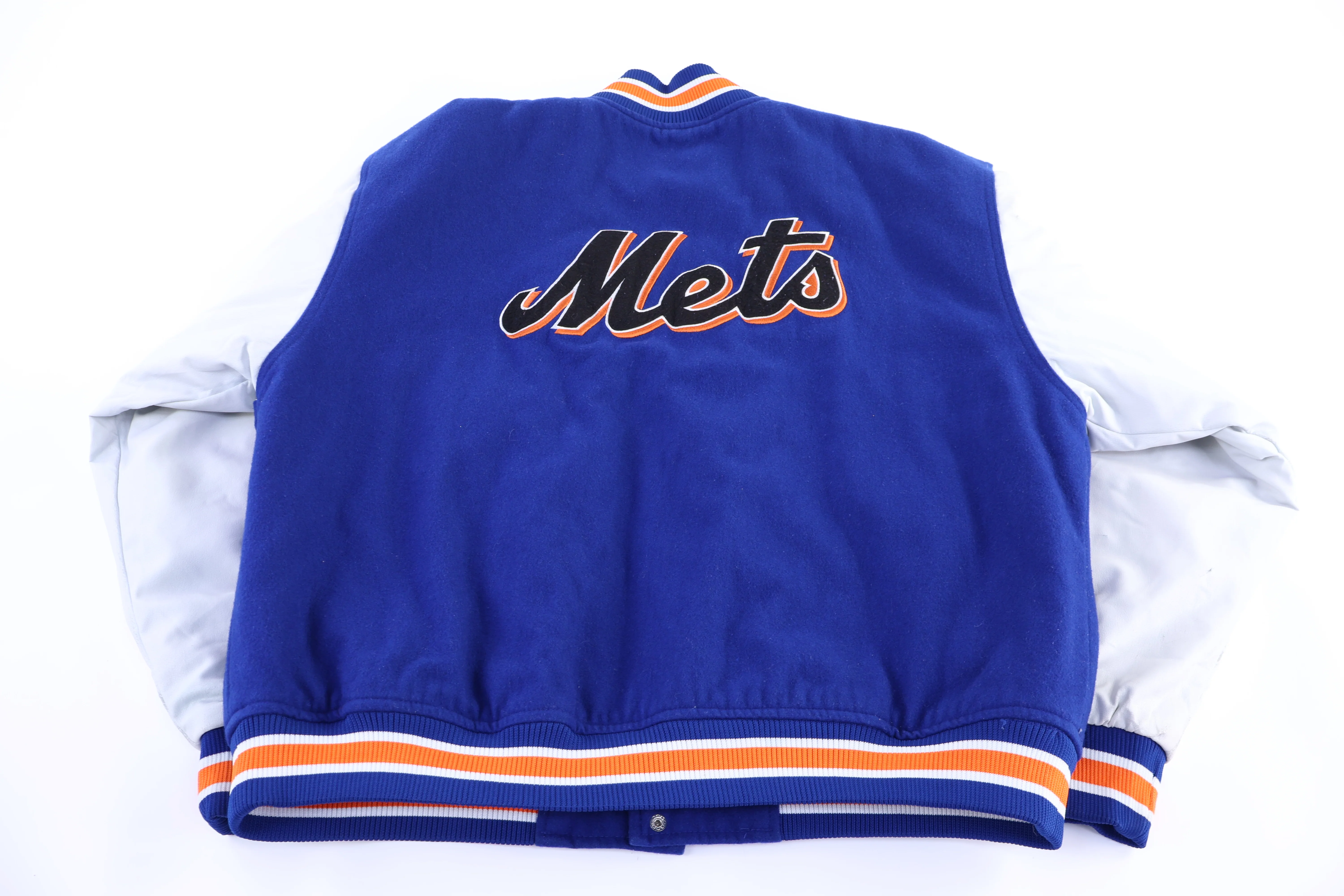 Majestic New York Mets Baseball Bomber Jacket - Image 2