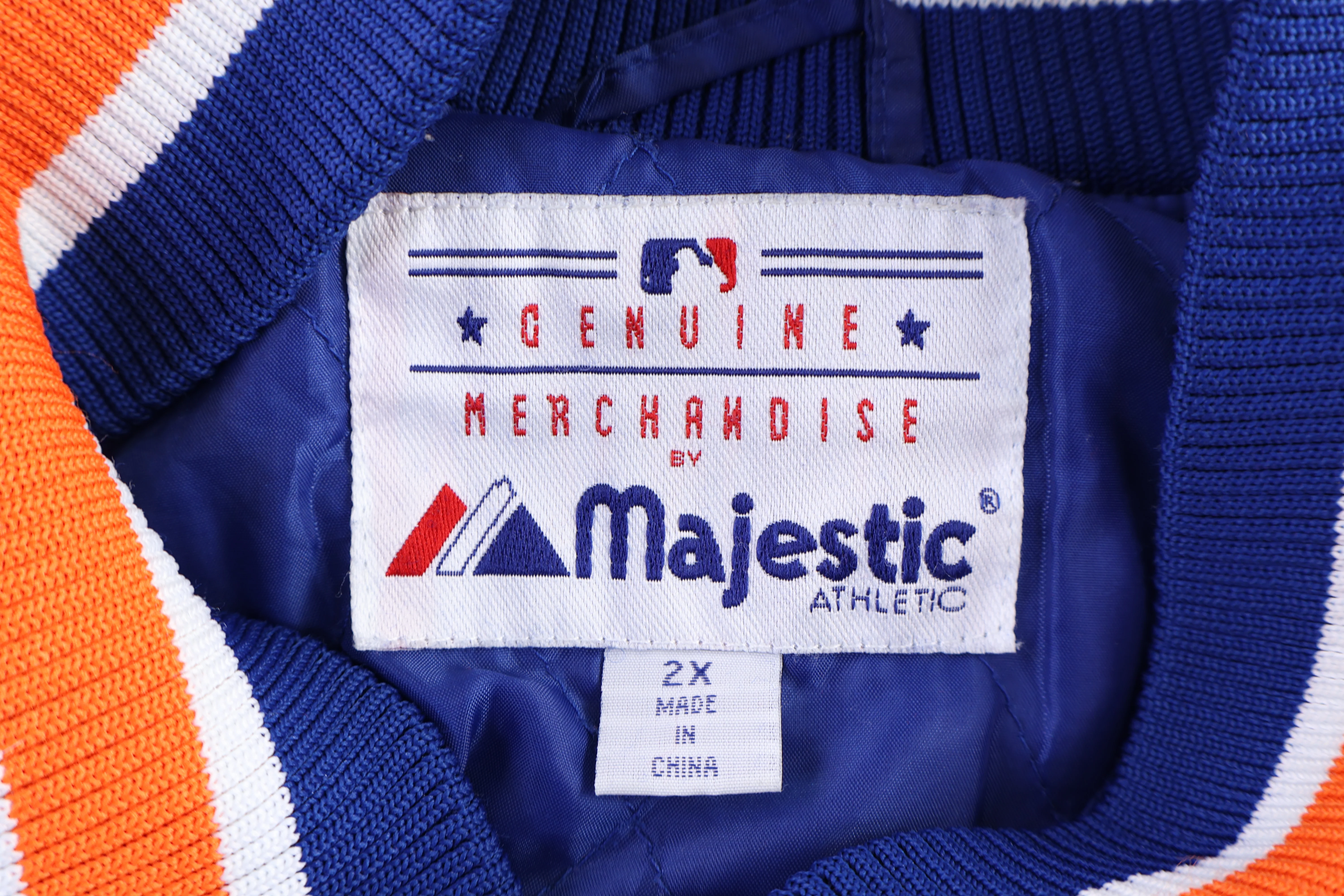 Majestic New York Mets Baseball Bomber Jacket - Image 3