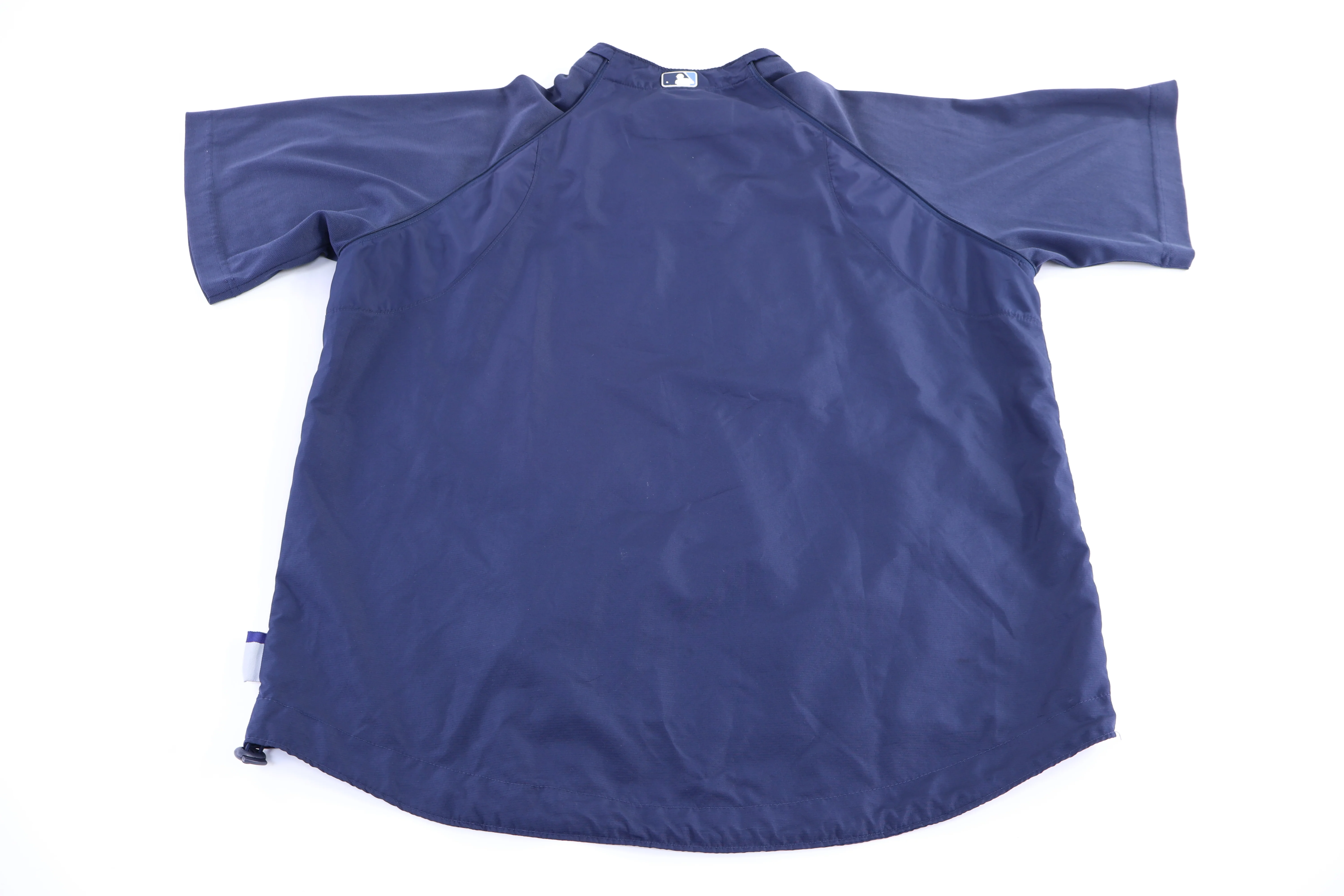 Majestic Tampa Bay Rays Short Sleeve Pullover Windbreaker - Image 2