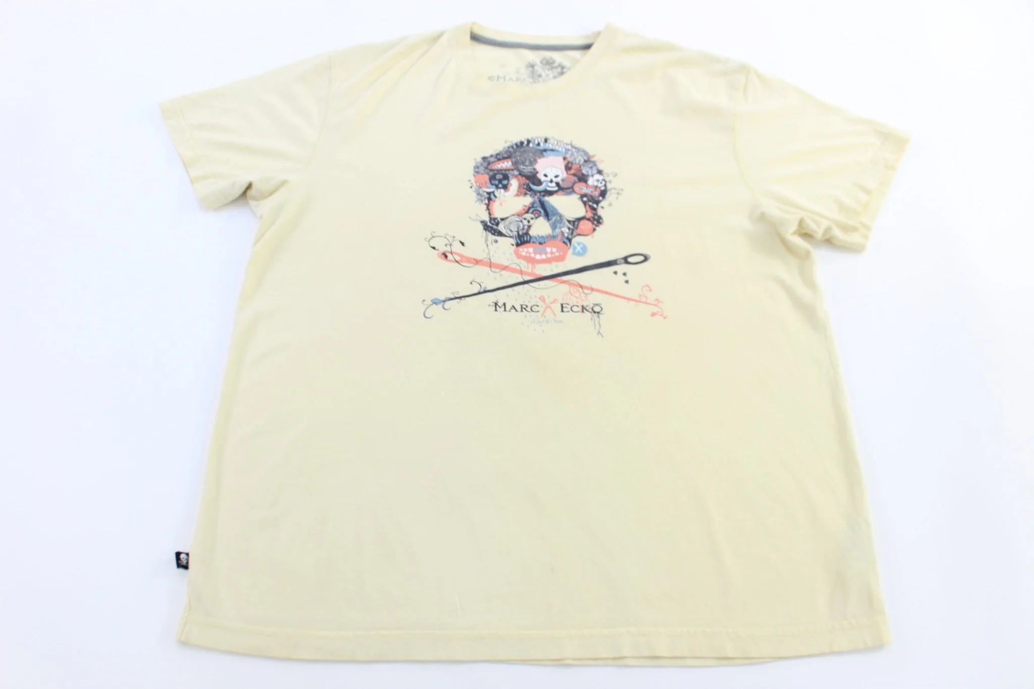 Marc Ecko Cut & Sew Skull Graphic T-shirt