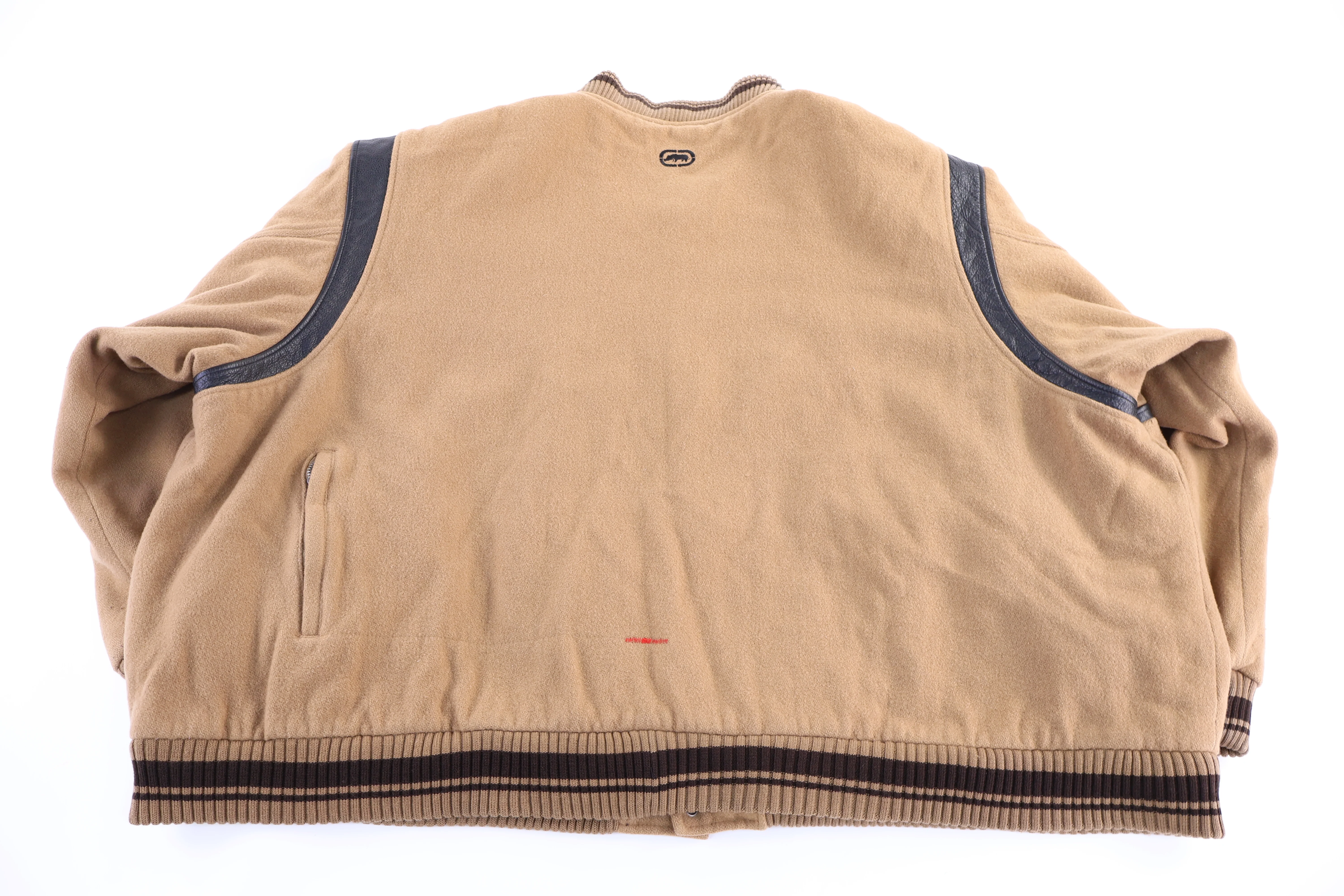 Marc Ecko Leather Bomber Jacket - Image 2