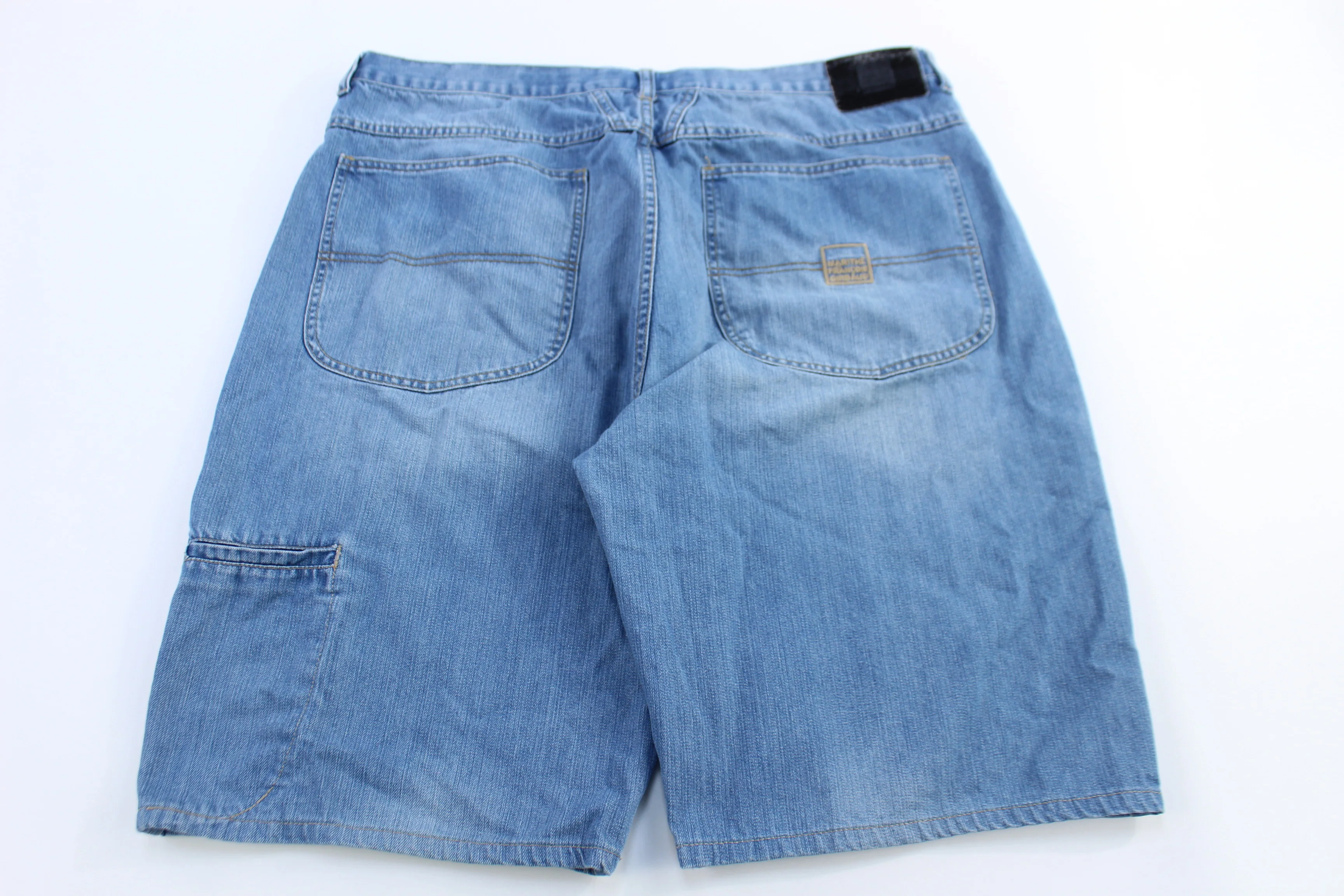 Marithe Francois Girbaud Light Wash Denim Shorts - Image 2