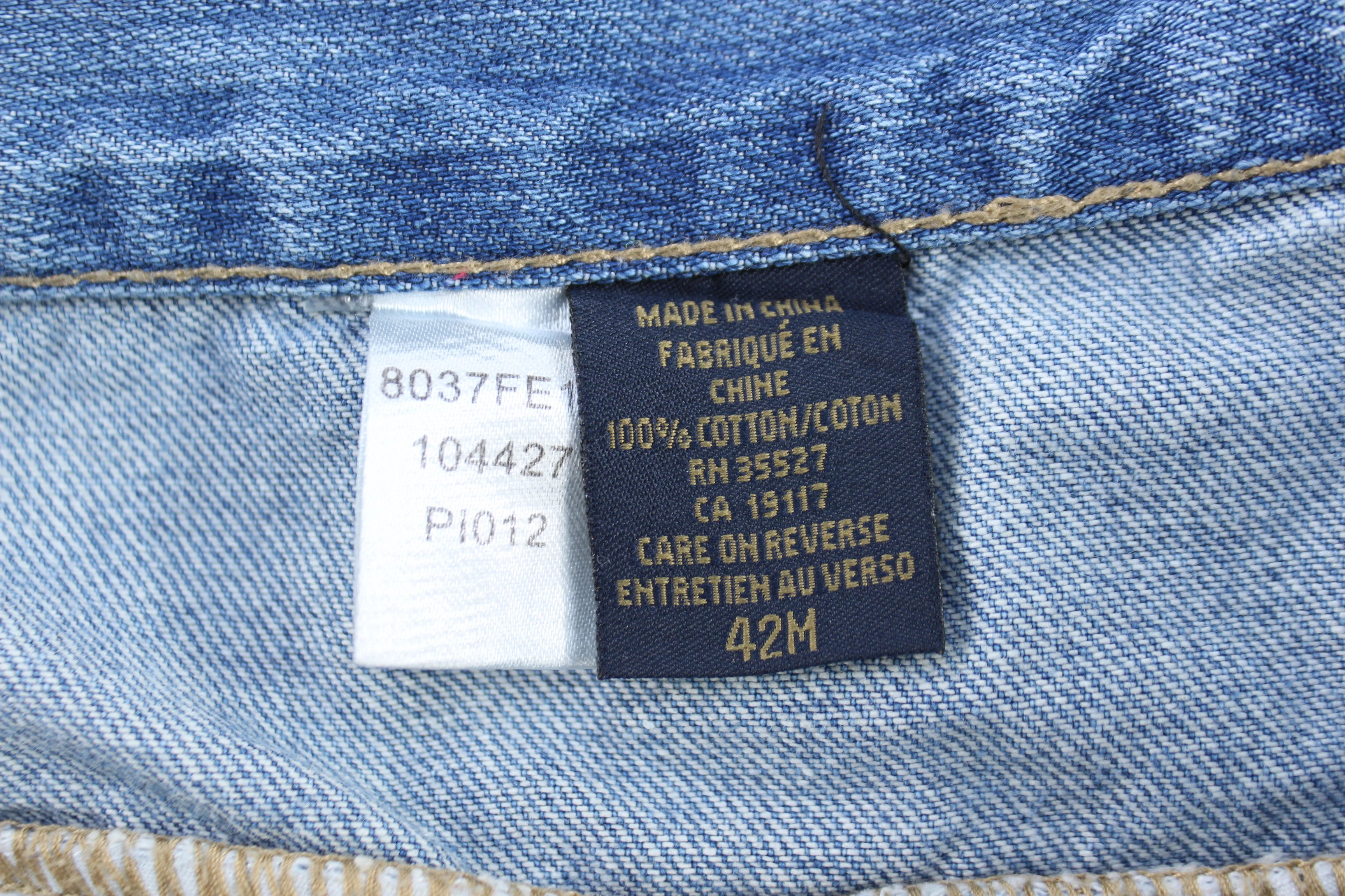Marithe Francois Girbaud Light Wash Denim Shorts - Image 3