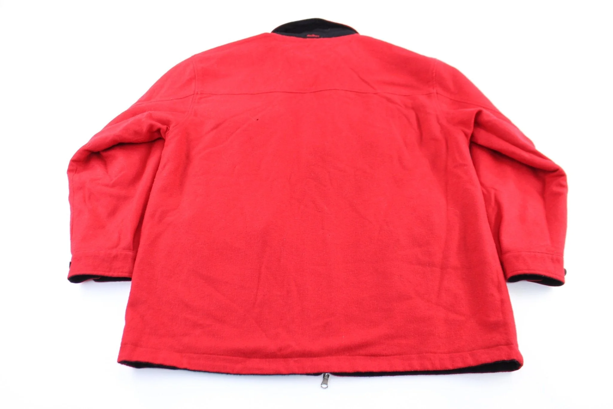 Marlboro Black & Red Reversible Zip Up Jacket - Image 3
