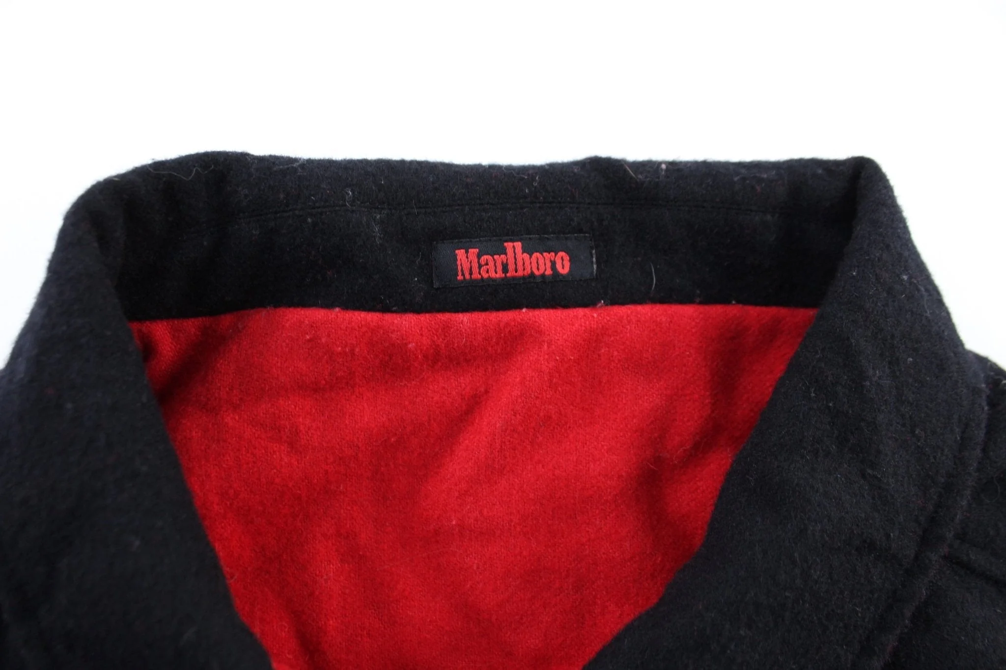 Marlboro Black & Red Reversible Zip Up Jacket - Image 5