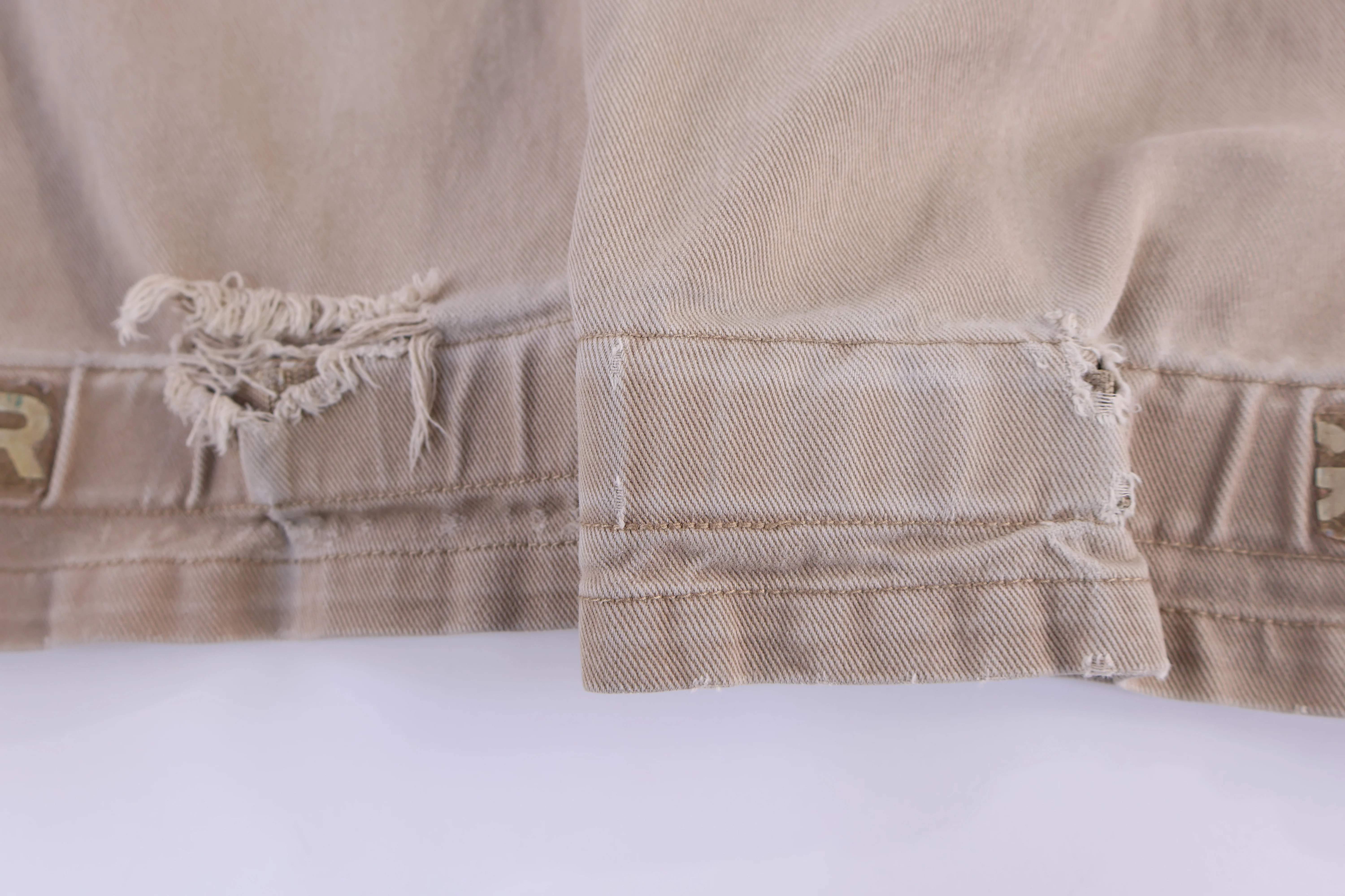 Martihe Francois Girbaud Tan Cargo Pants - Image 3