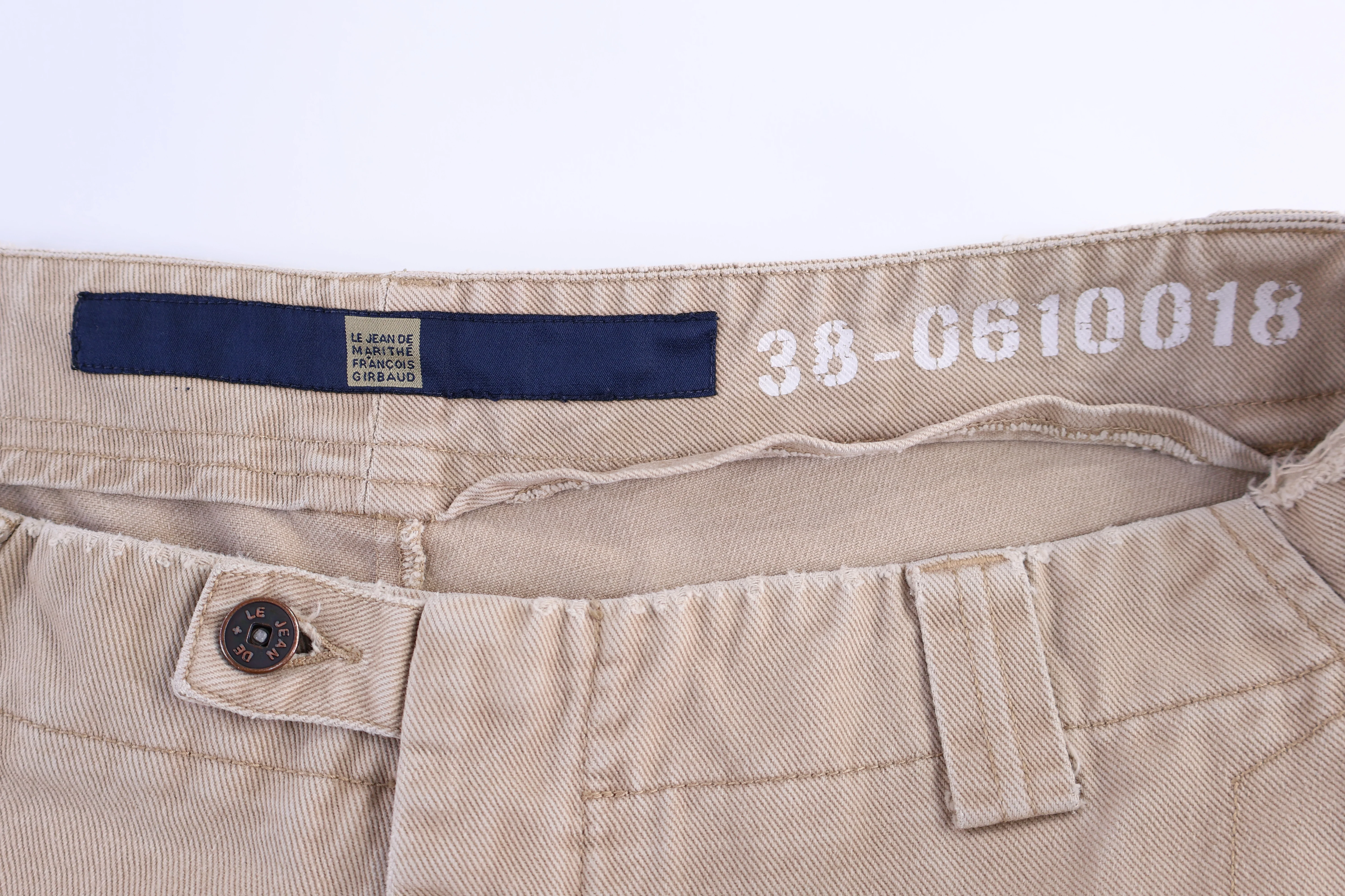 Martihe Francois Girbaud Tan Cargo Pants - Image 4