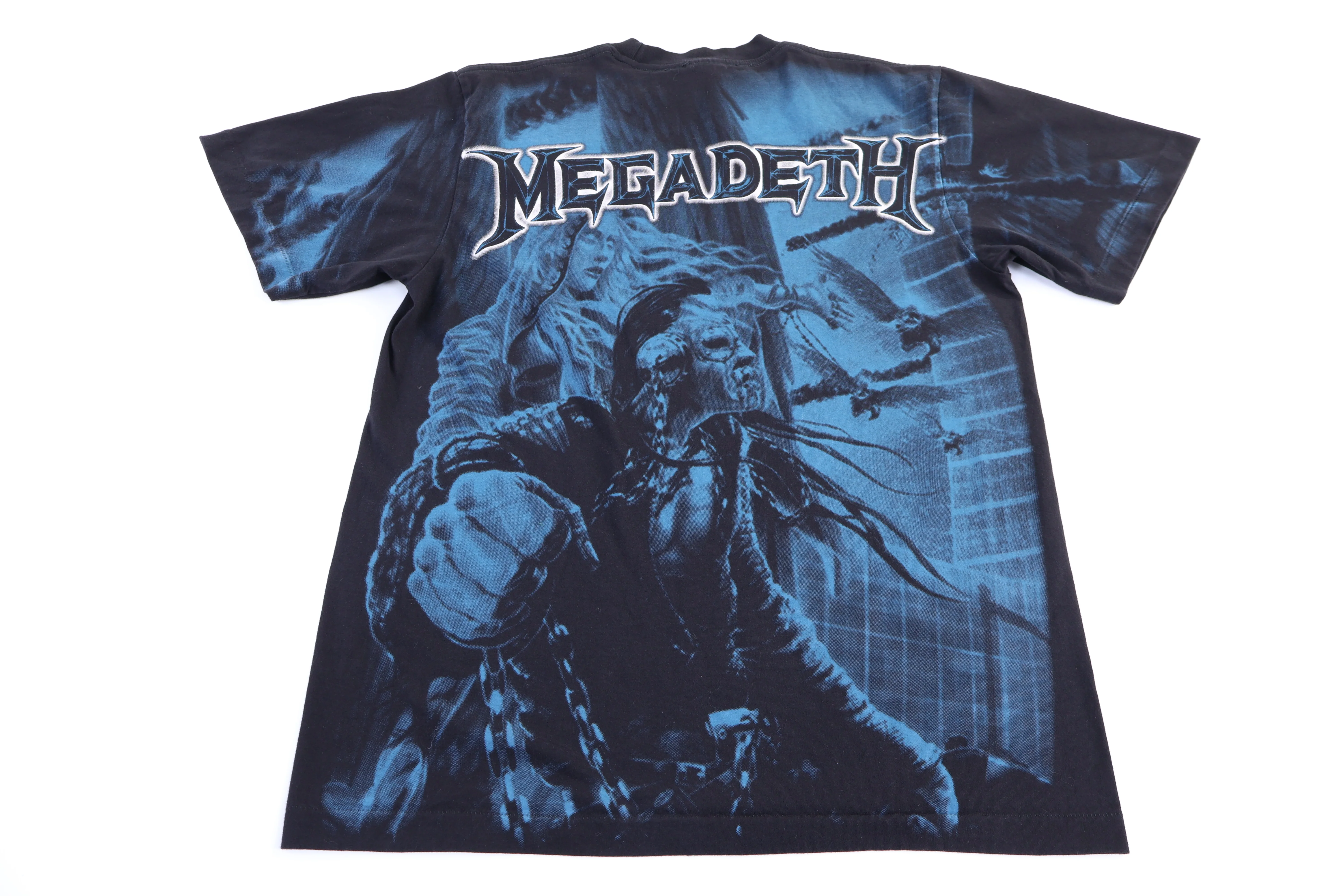 Megadeath Dystopia All Over Graphic T-shirt - Image 2
